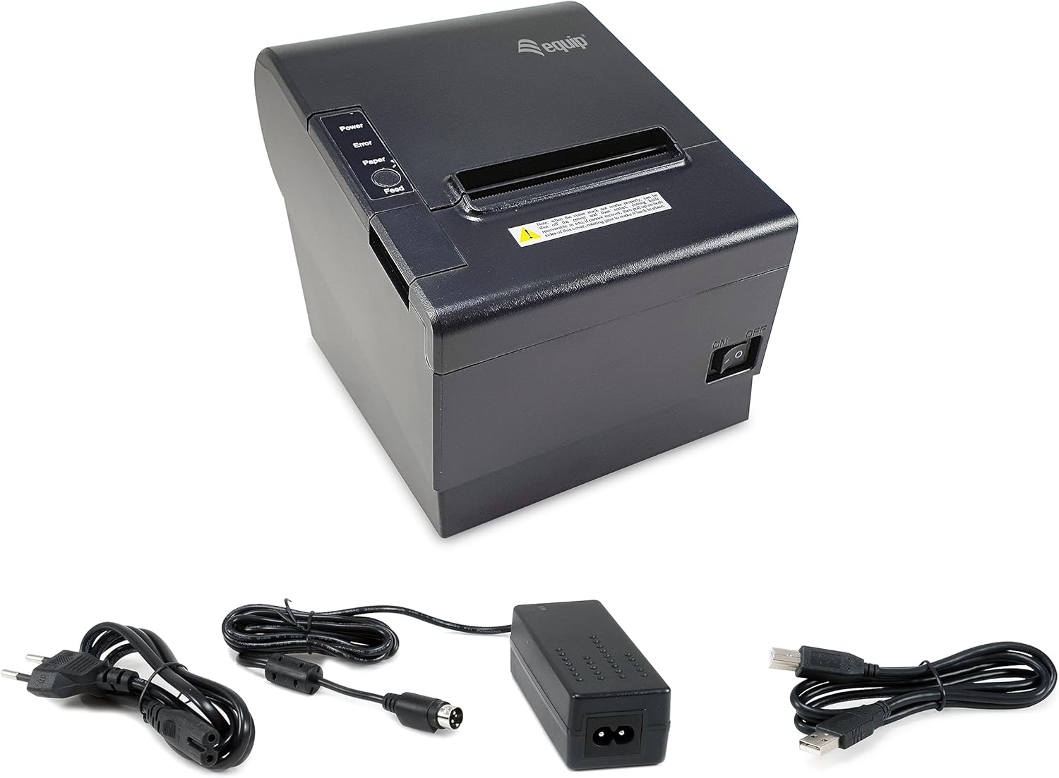 Equip Impresora de Tickets Térmica 80 mm USB Corte Manual/Automático