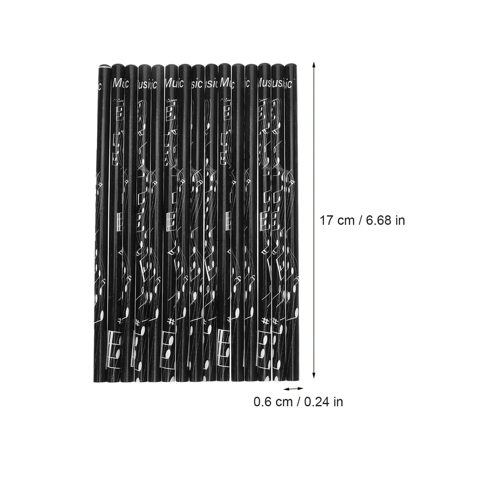 DOITOOL 108 Pezzi Matite in per Note Musicali Design Ergonomico per Scrittura Regalo per Scuola e Festa Matite Divertenti per Studenti