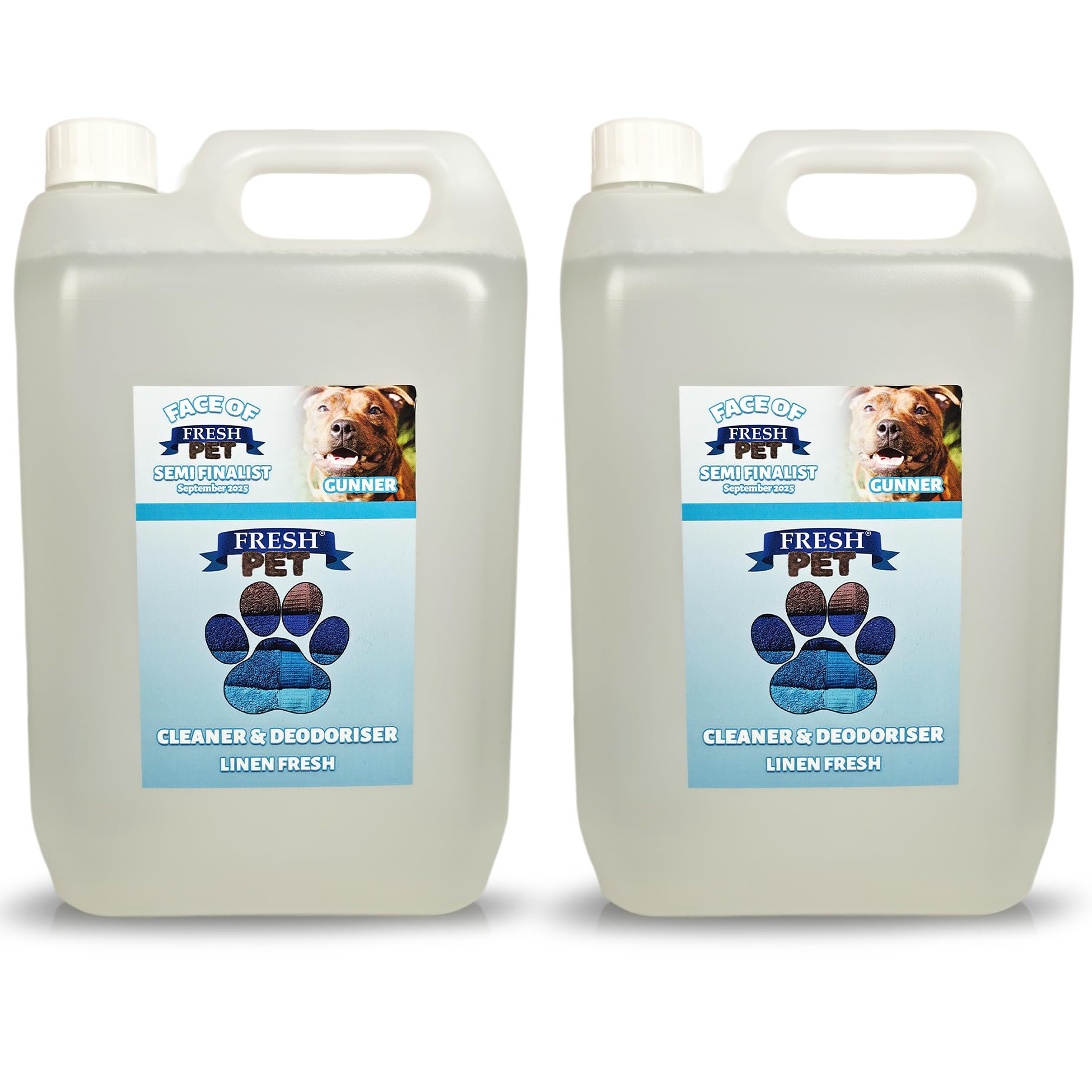 FRESH PET URINE SMELL ODOUR REMOVER 2 x 5L - TRADE Chem (Linen Fresh) โ image 1