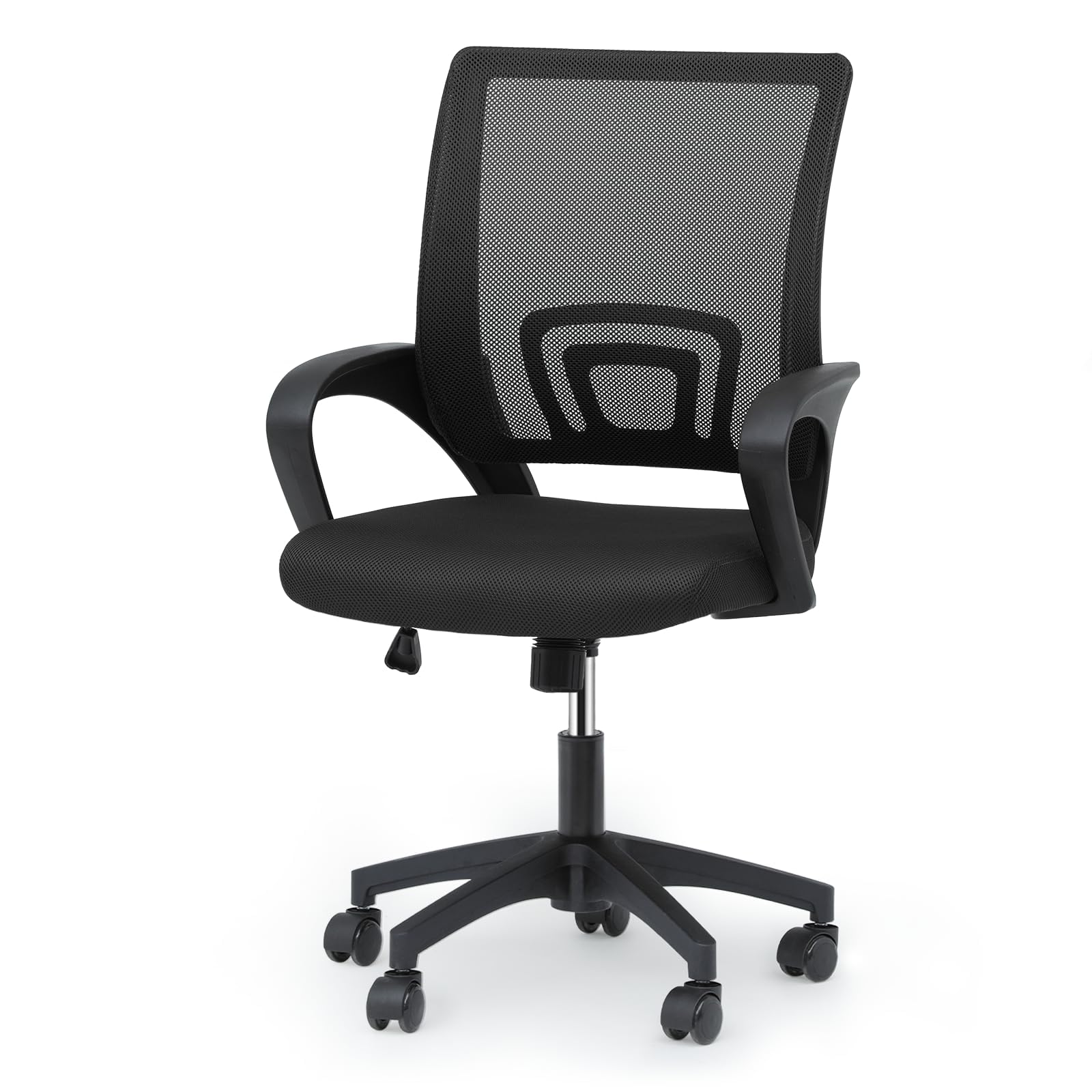 Magshion Ergonomic Office Desk Chair Mid-Back Mesh Computer Chair Swivel Chair with Breathable Backrest Lumbar Support Adjustable Height