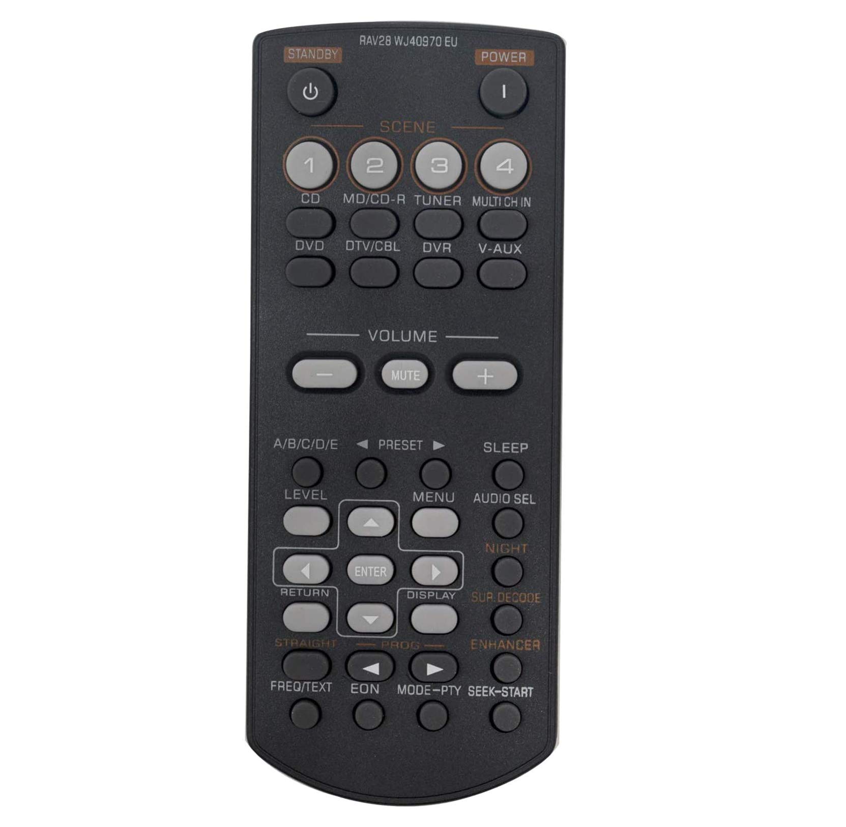 ALLIMITY Telecomando Sostitutivo RAV494 ZF30350 Per Yamaha Audio - HTR-4066 / RX-V475