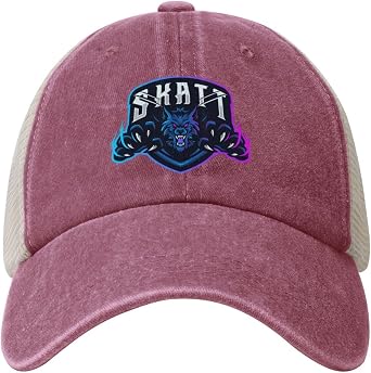 Angry Wolf Baseball Cap for Men Women Vintage Mesh Hat Trucker Hats Golf Caps