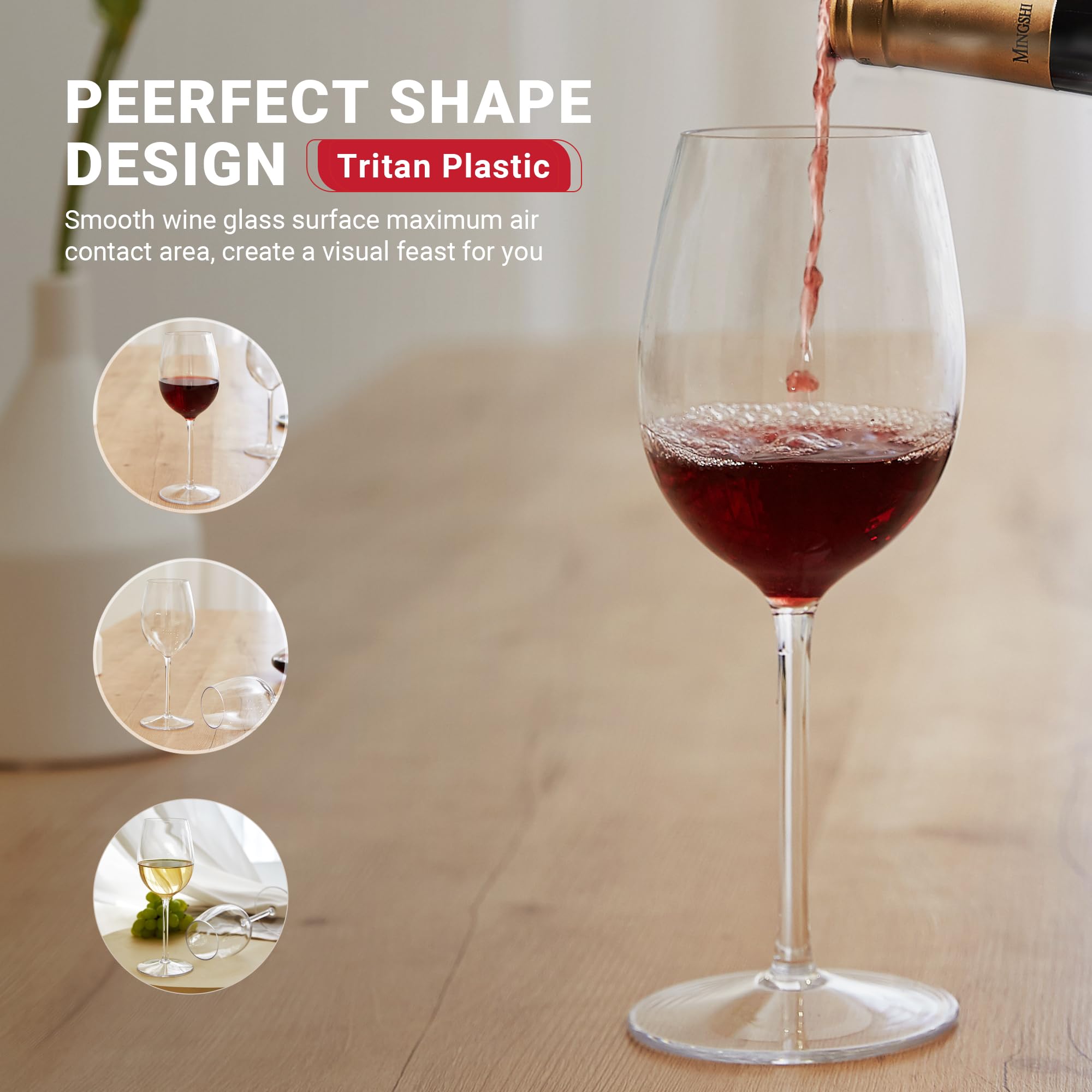Unbreakable Wine Glasses - Perfect For Outdoor Events - View #2