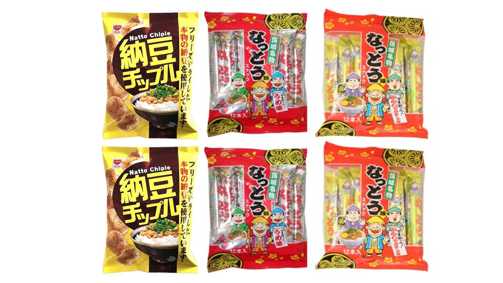 Amazon | 【茨城限定品】納豆好きのためのなっとうスナック3種類セット