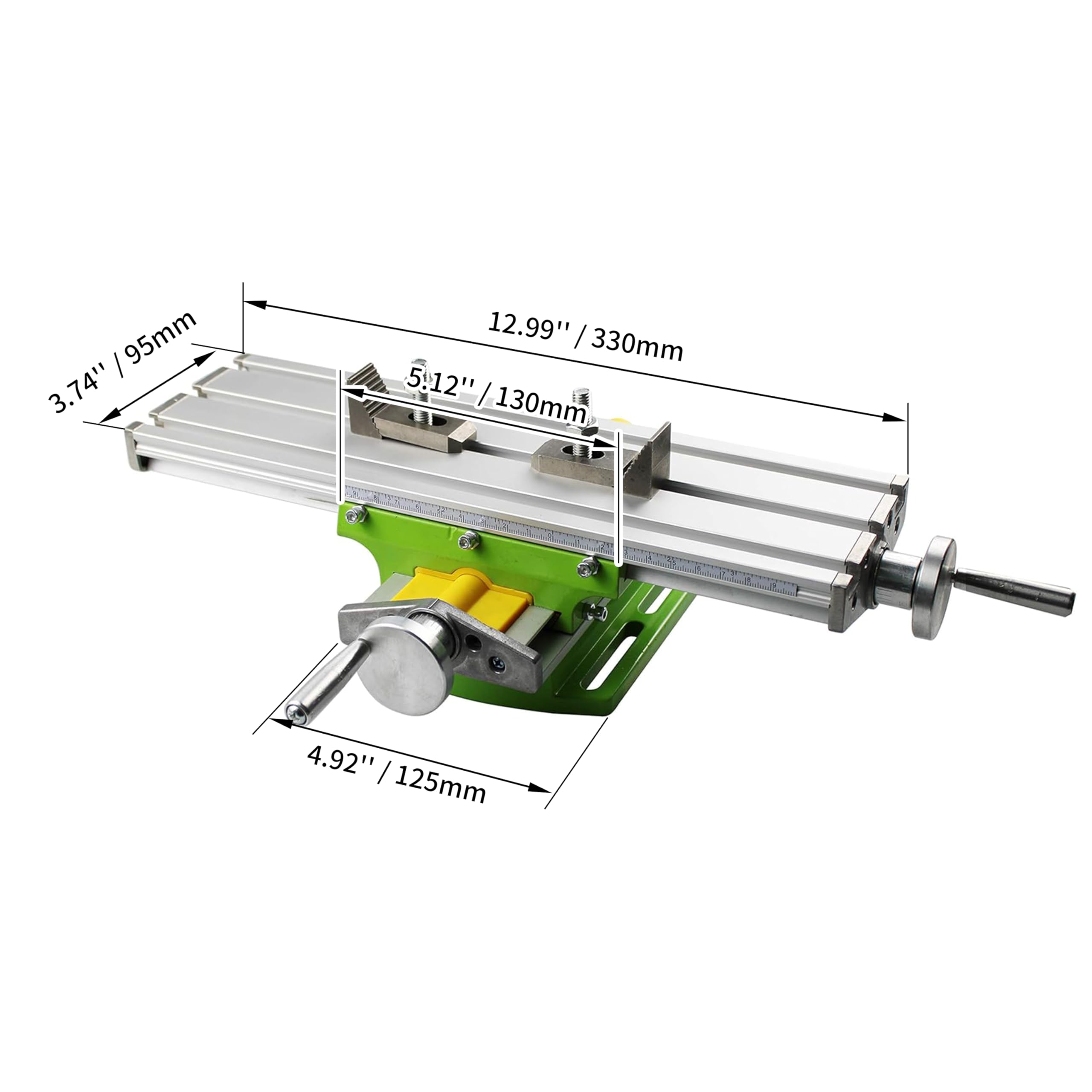 Amazon.co.jp: HFS(R) クロステーブル 330mmx95mm ミニフライス盤 卓上