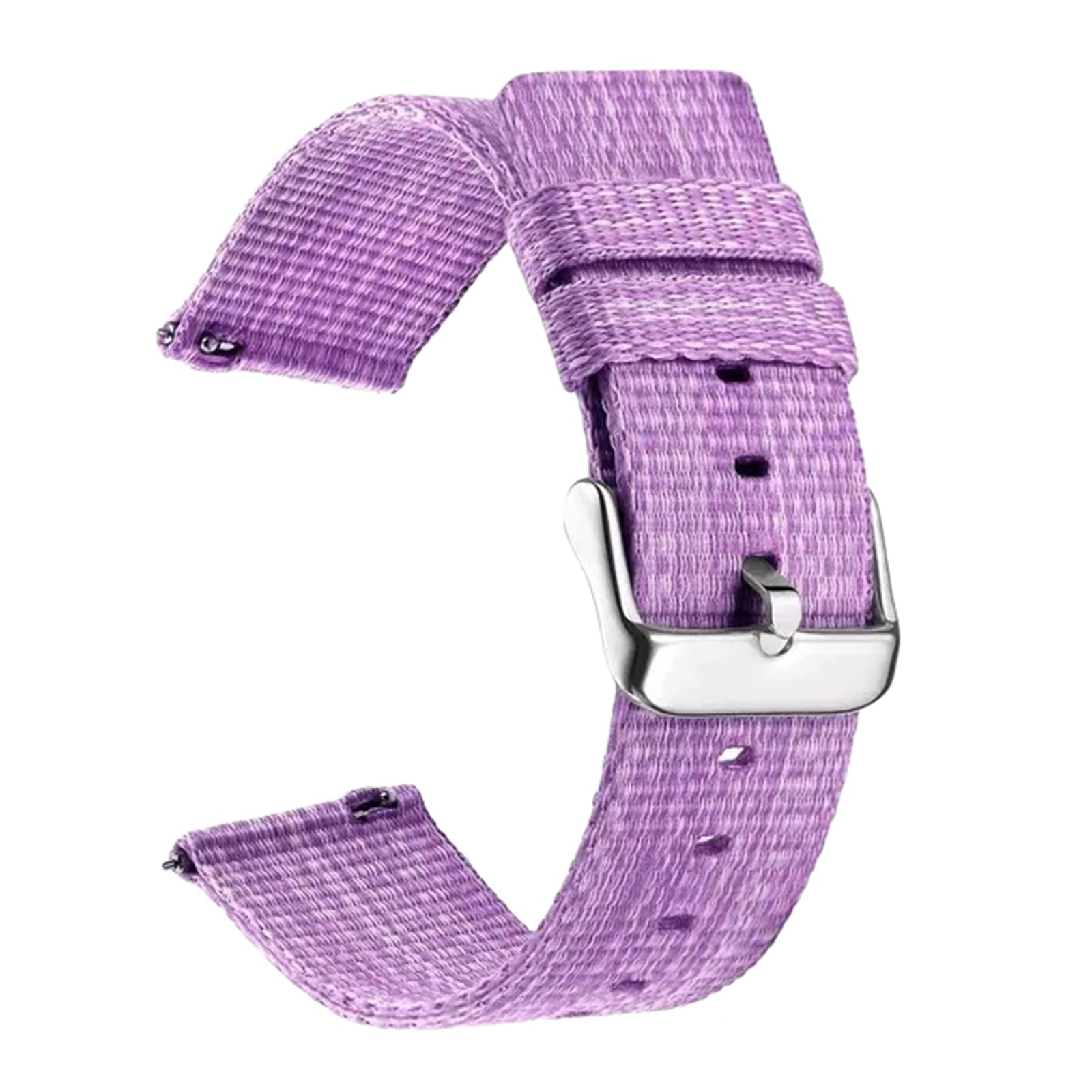 Bracelet de montre en nylon épais tissé main pour hommes et femmes élégants