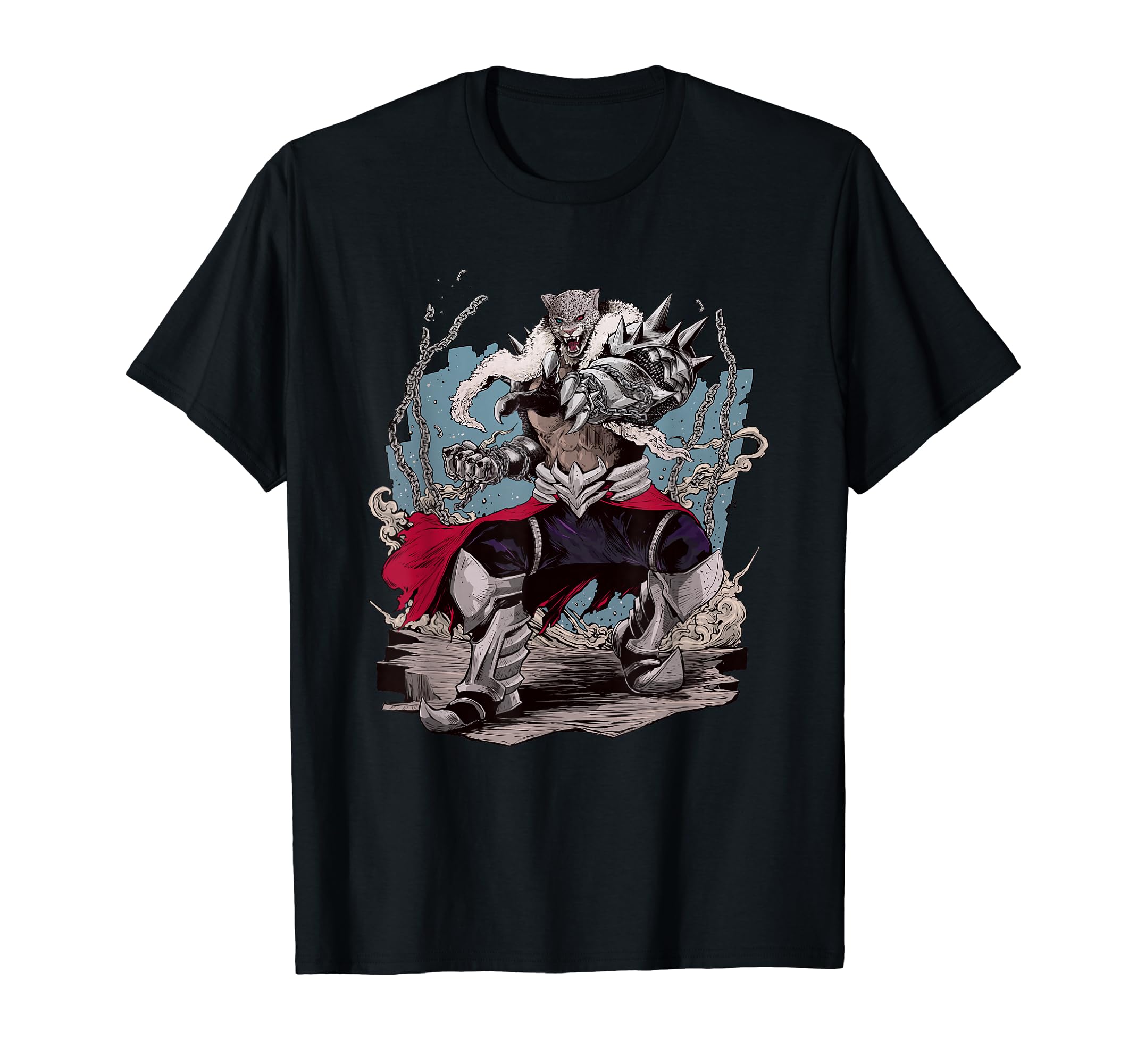 Amazon | TEKKEN7 アーマーキング 002 Tシャツ | Tシャツ・カットソー 通販