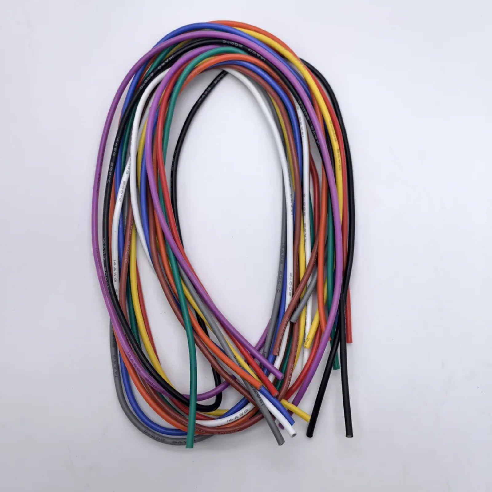 Kabel elektryczny 16-30AWG16.4-164 stopa (pomarańczowy; 20 m; 30 AWG)