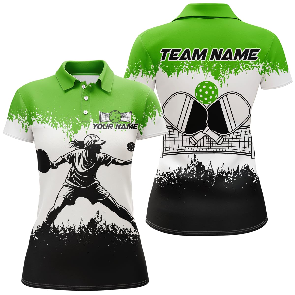 PIONAMZIOZ Custom Pickleball Jersey for Men Women Funny Pickleball Shirt Pickleball Team Shirts (US, Alpha, Small, 5X-Large, Regular, Regular, Green)