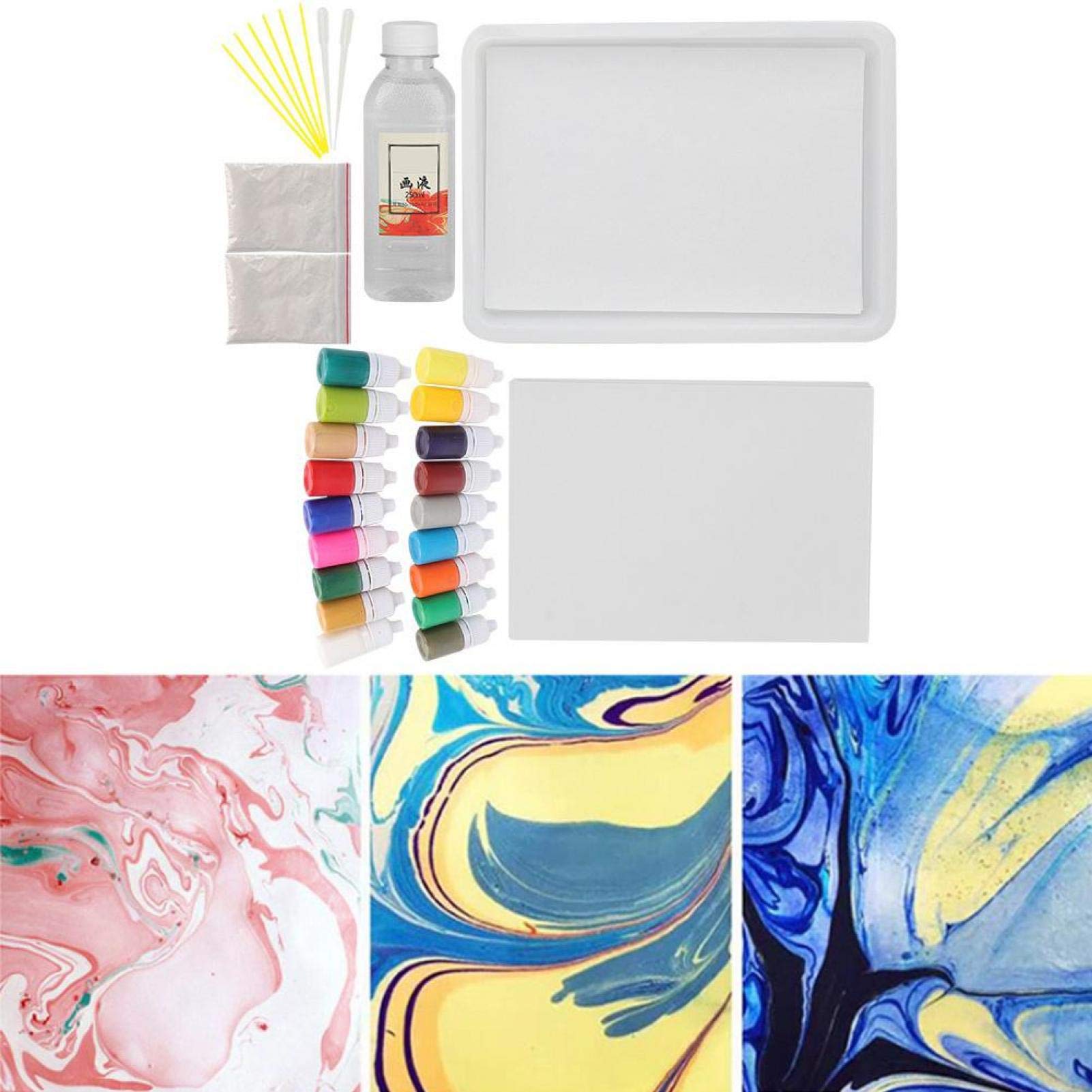 M(A5 Drawing Plate 18 Colors 6ml Gift Box)