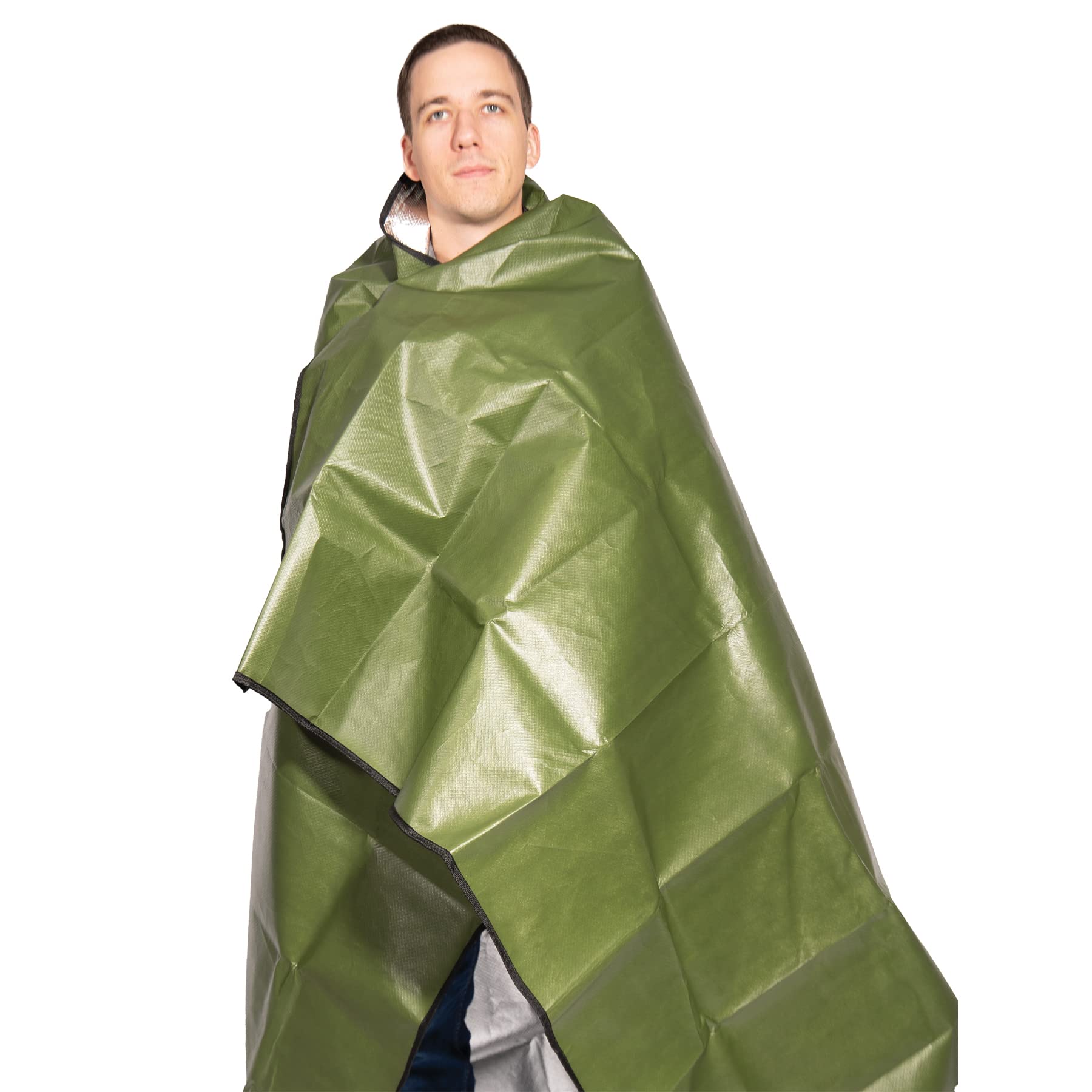 Rothco 21771 Couverture de survie résistante Vert olive