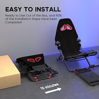 Amazon.com: DIWANGUS Racing Simulator Cockpit Foldable