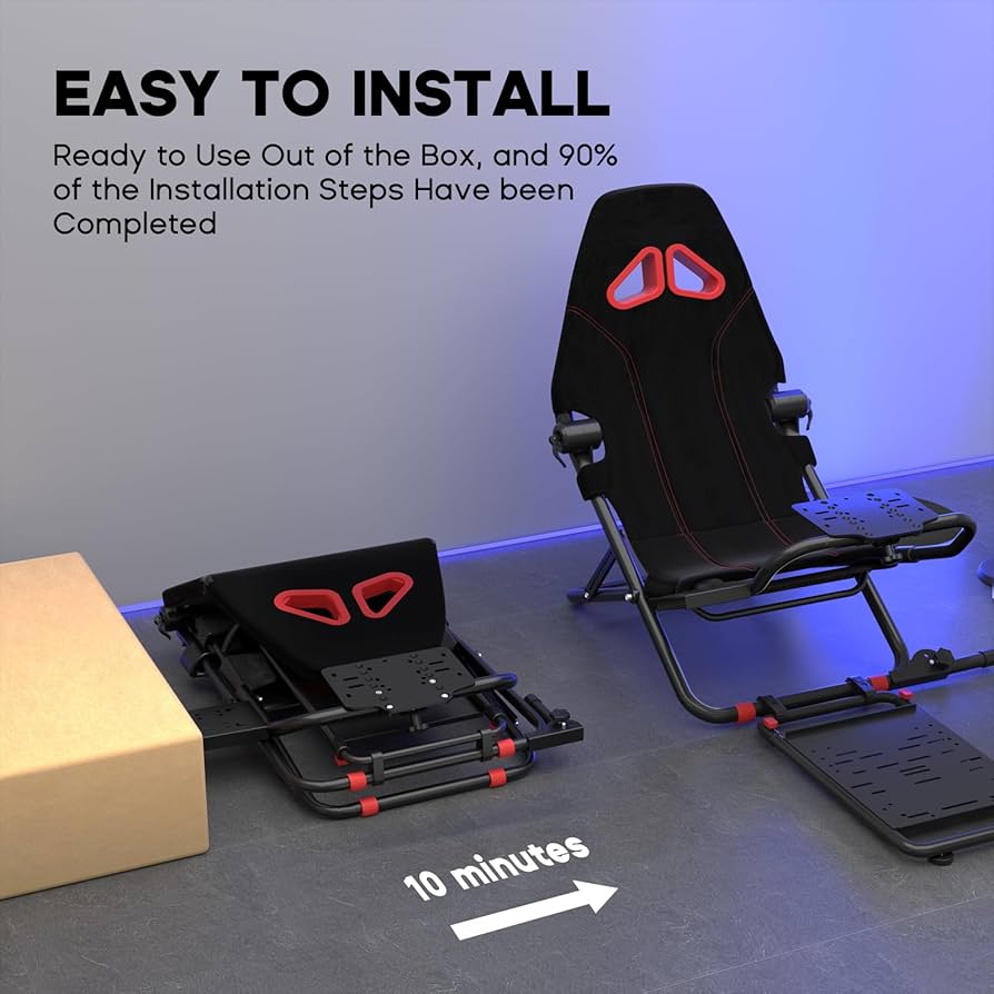 【ちい】DIWANGUS Racing Wheel Stand Amazon.com: DIWANGUS Racing Simulator Cockpit Steering Wheel