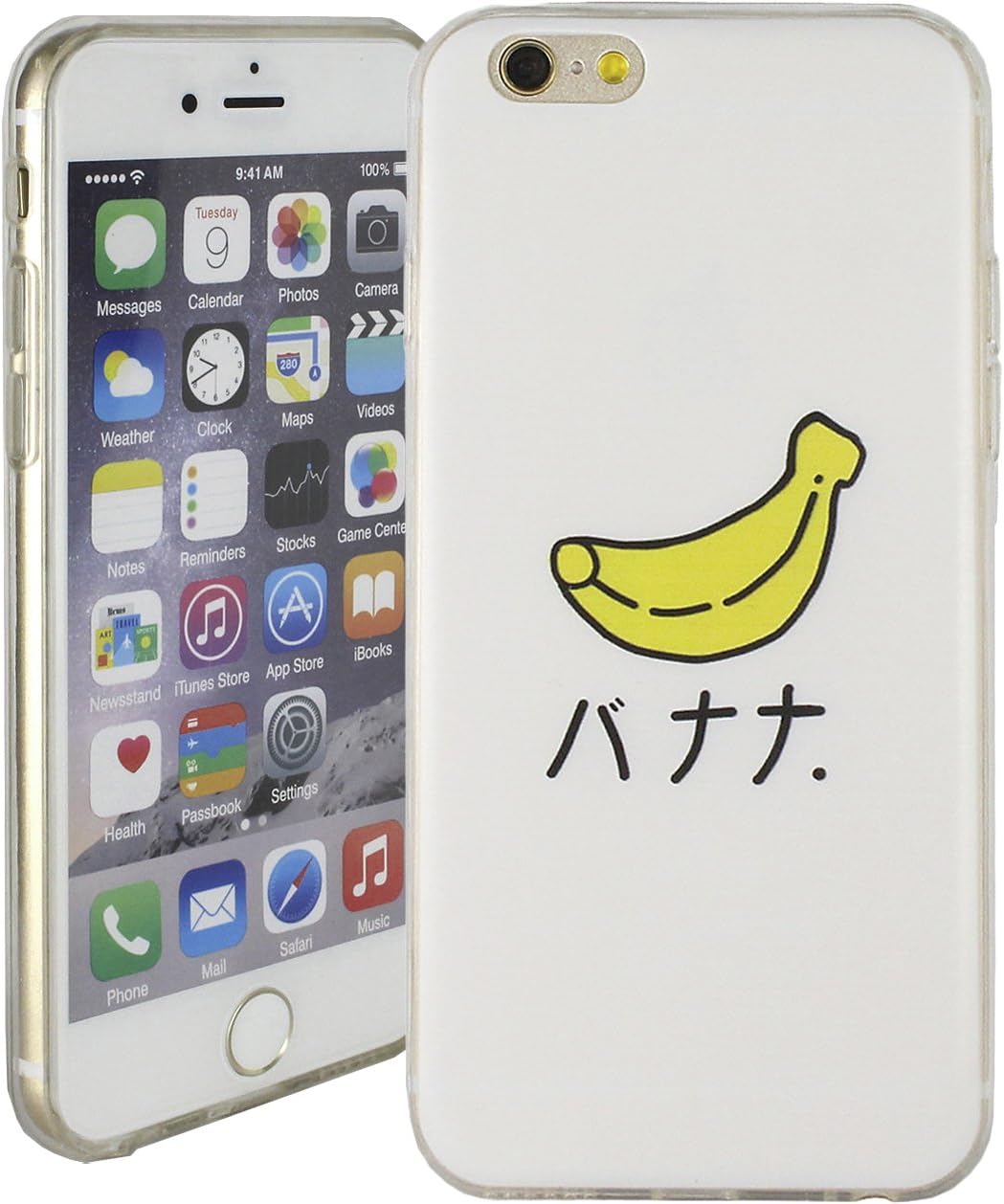 GauGau Tokyo iPhone6s iPhone6 4.7 inch Ultra Slim TPU Soft Case Banana G2-IP6S-TPU-BA