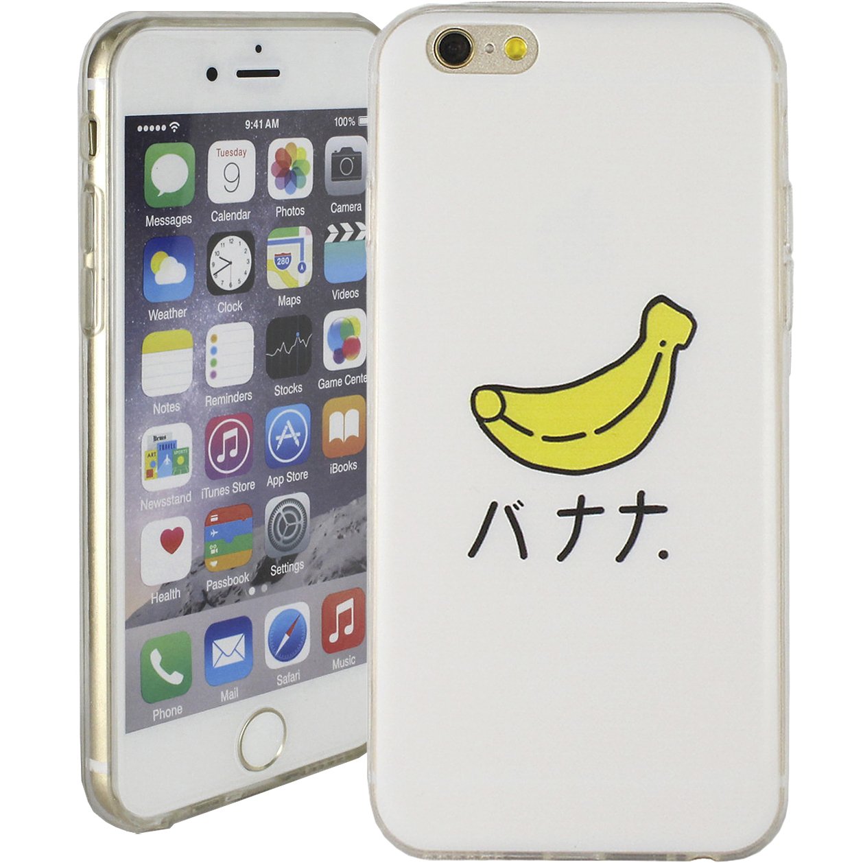 GauGau Tokyo iPhone6s iPhone6 4.7 inch Ultra Slim TPU Soft Case Banana G2-IP6S-TPU-BA