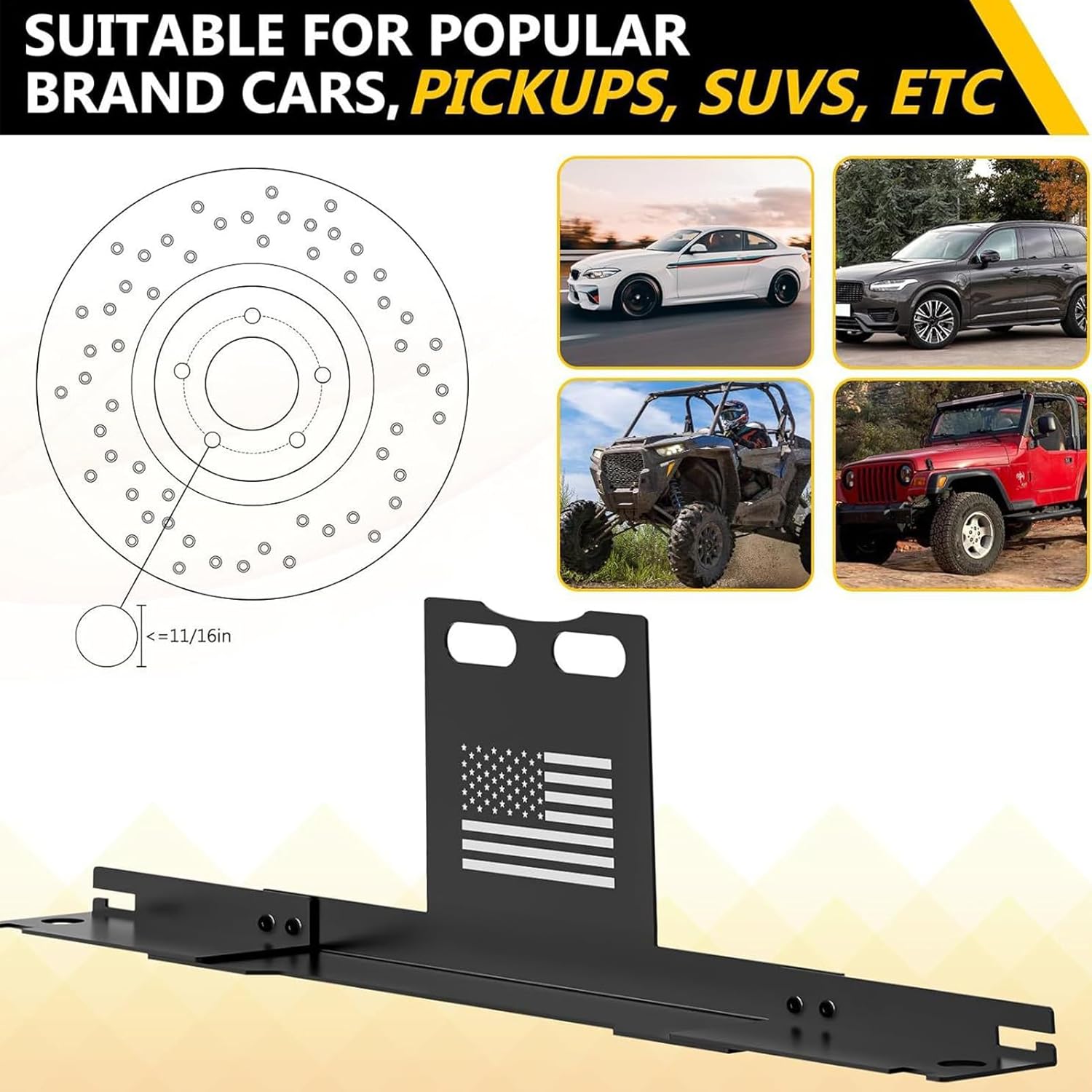 Automotive Alignment Tools, Precision Measuring Kit, Sturdy Steel Construction, Easy-to-Read Calibration, Tire Adjustment System for Car Truck Workshop Seasonal Maintenance Use