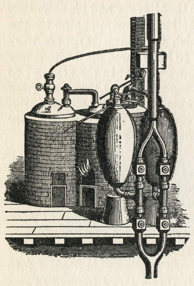 Amazon.com: Posterazzi DPI12283562 The 1698 Steam Engine Invented