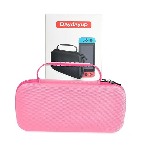 Miniatura 6 de daydayup Switch Carrying Case Compatible with Nintendo SwitchSwitch OLED, with 20 Games Cartridges Protective Hard Shell Travel Carrying Case Pouch