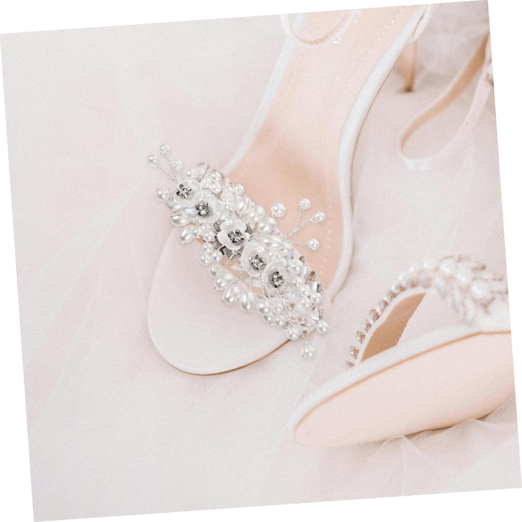 minkissy Clip per Scarpe Sposa con Design Artificiali e Accessori Decorativi per Matrimonio e Speciali Confezione