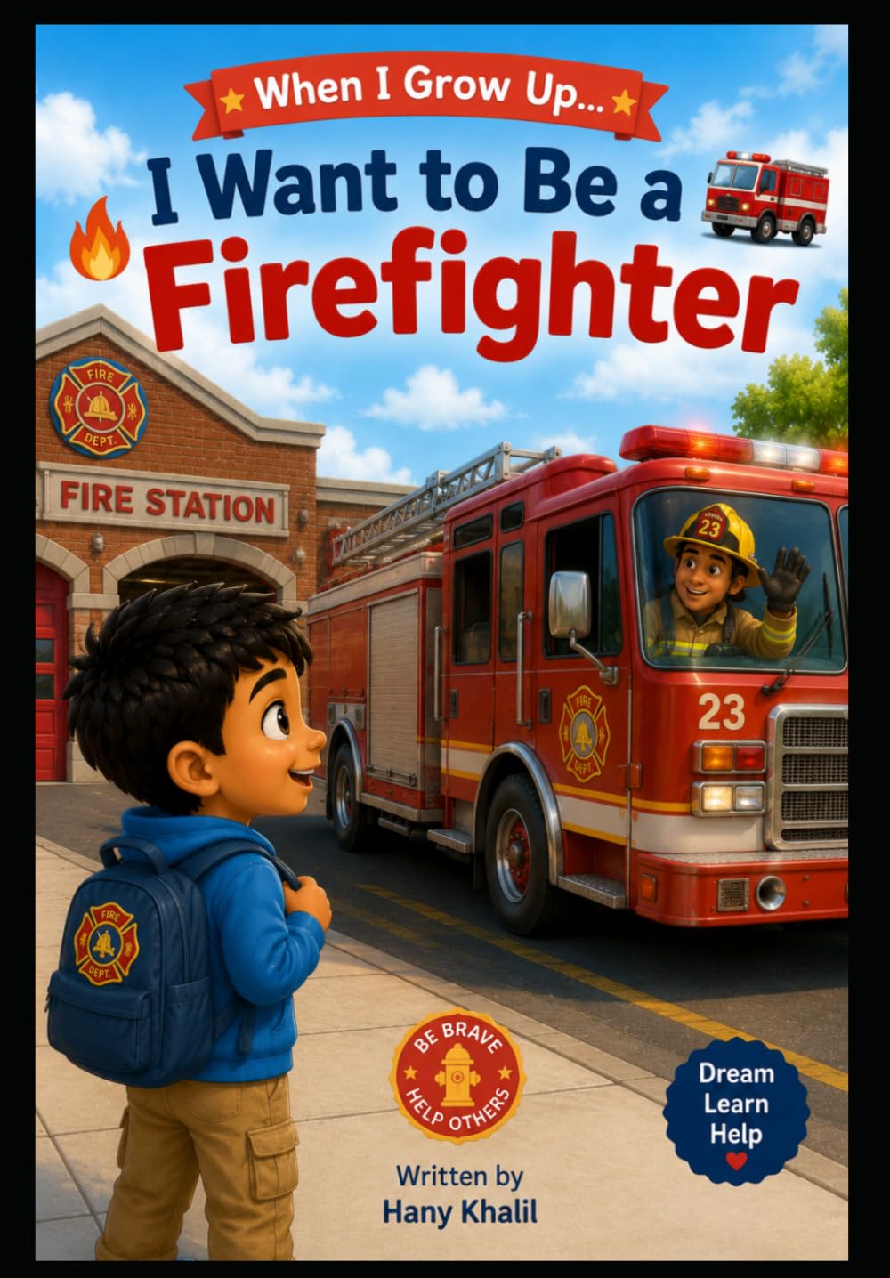 I Want to Be a Firefighter: A Fun Children’s Story About Bravery, Teamwork, and Helping Others (Future Heroes: Career Dreams for Kids)