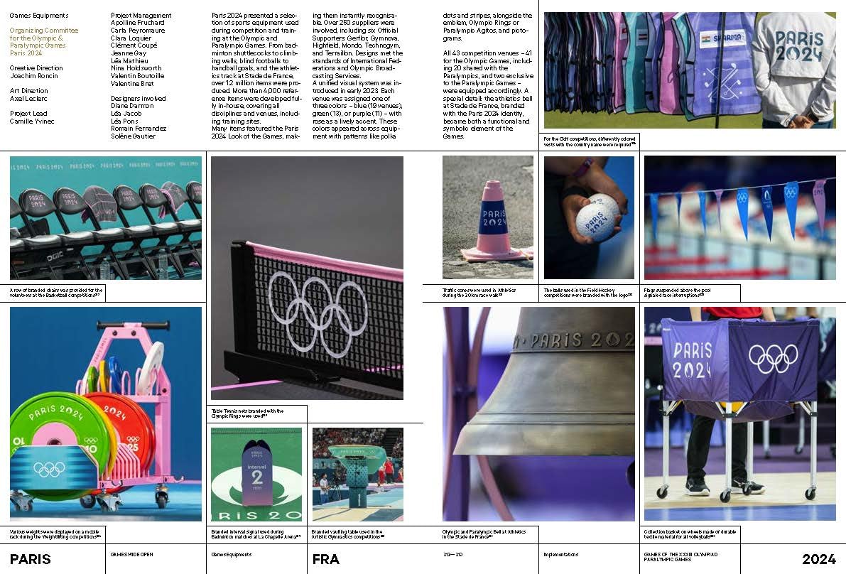 Olympic Games. Paris 2024: The Design