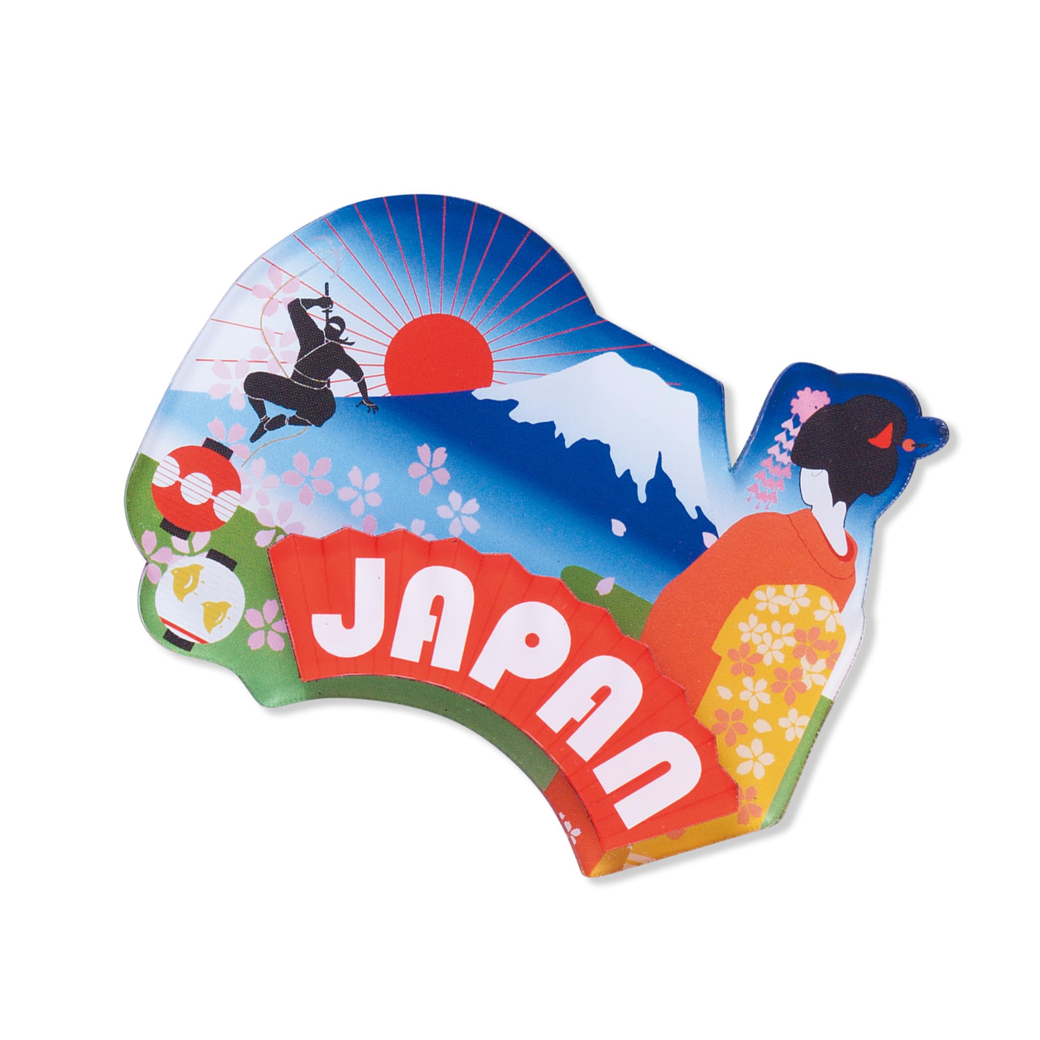Amazon | のレン ご当地 マグネット (ジャパノラマ - 日本) 磁石