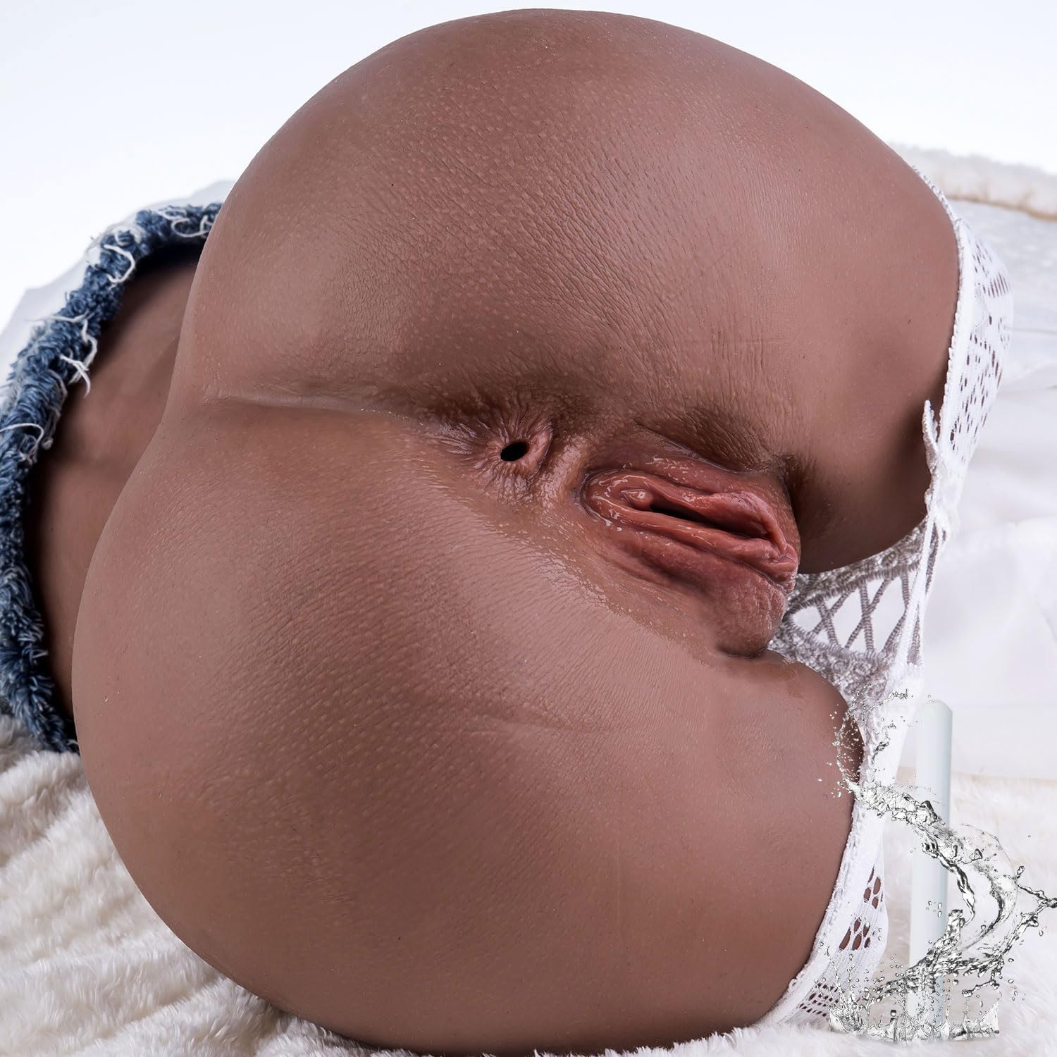 11lb Sex Doll Male Masturbator with Anal Vagina Sex Stroker Realistic Big Butt Brown Sex Dolls Masturbator Lifelike Sex Toys for Men Masturbation Adult Toys for Men’s Sex Toys