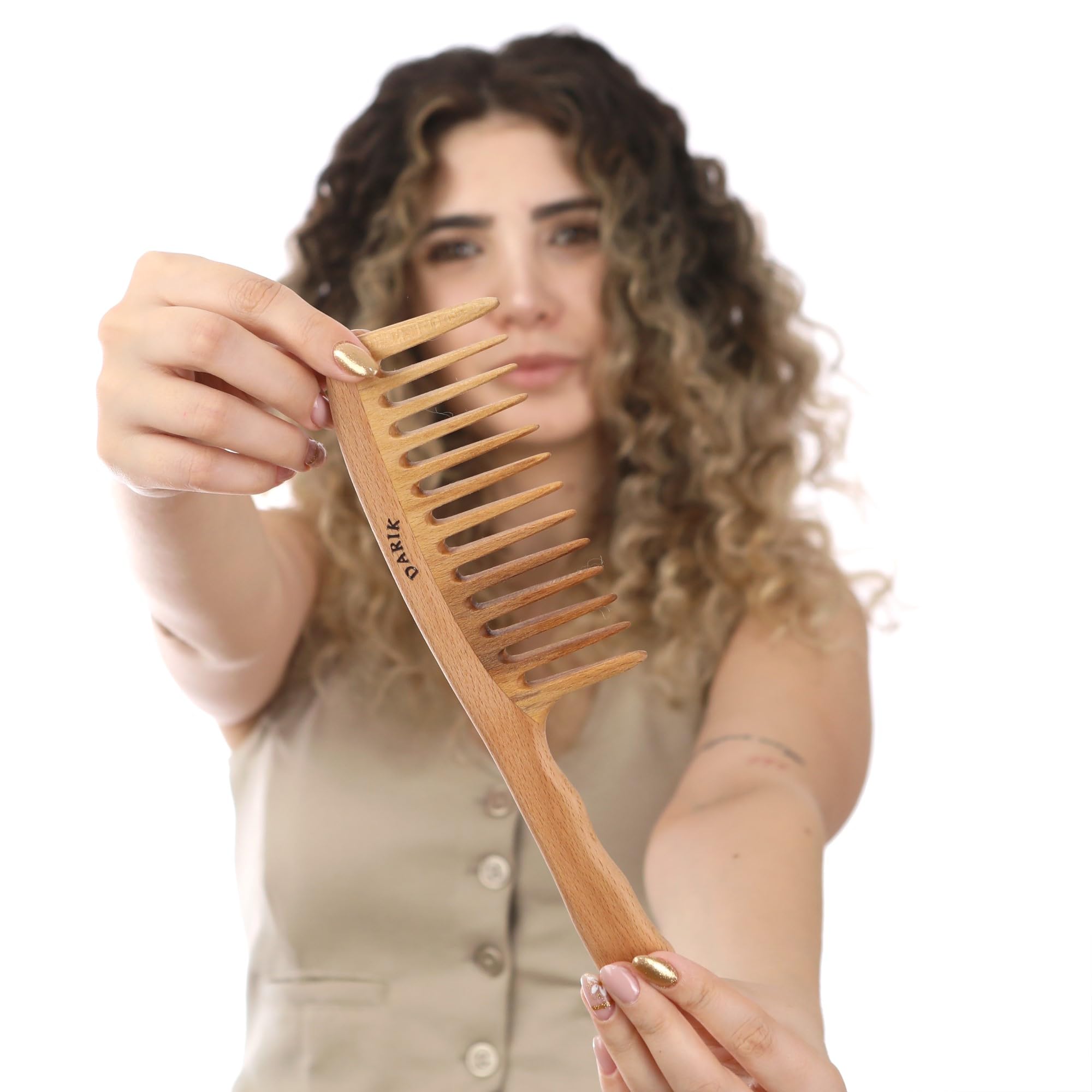 Cepillo Ancho de Madera para Cabello drewniany grzebień z szerokimi zębami, naturalna szczotka do włosów, styl vintage, drewniany grzebień do delikatnej stylizacji, antystatyczny grzebień do włosów