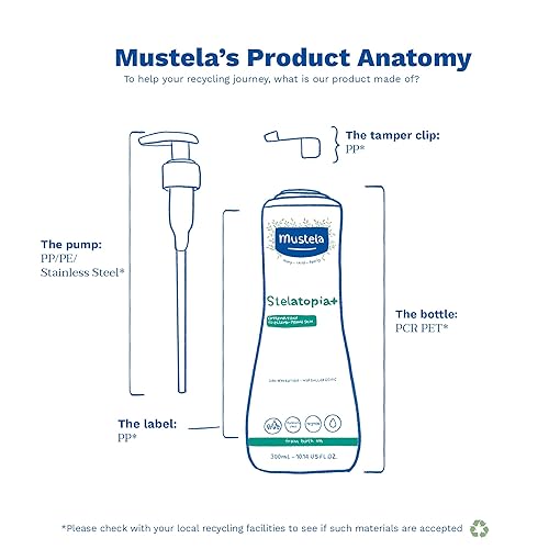 Miniatura 8 de Mustela Stelatopia+ - Crema hidratante para piel propensa al eczema - Con aceite de girasol natural y prebiótico - Para bebés, niños y adultos - Sin