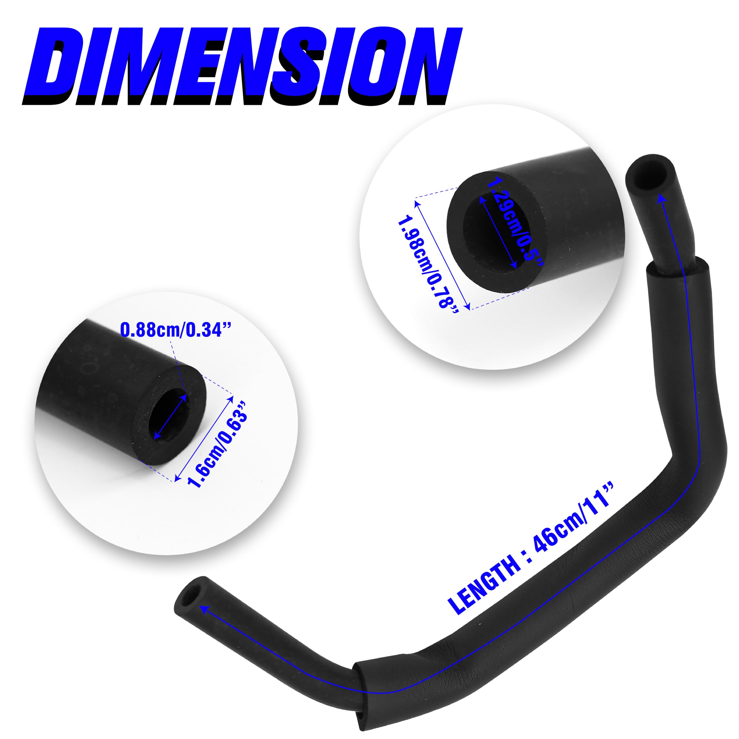 PCV Valve Vacuum Hose 12262-22040 FITS Toyota Corolla Matrix - Foto 5