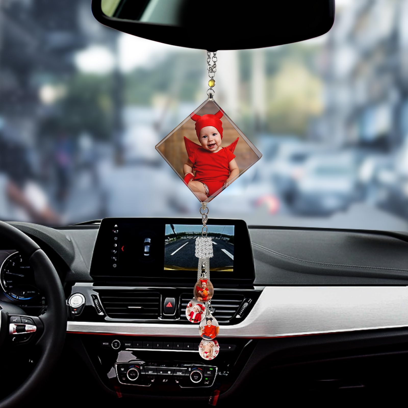 Pendentif Suspension Voiture Humoristique - Porte-Clés Silicone En Forme D'Oeuf - Décoration Drôle Et Originale - 9