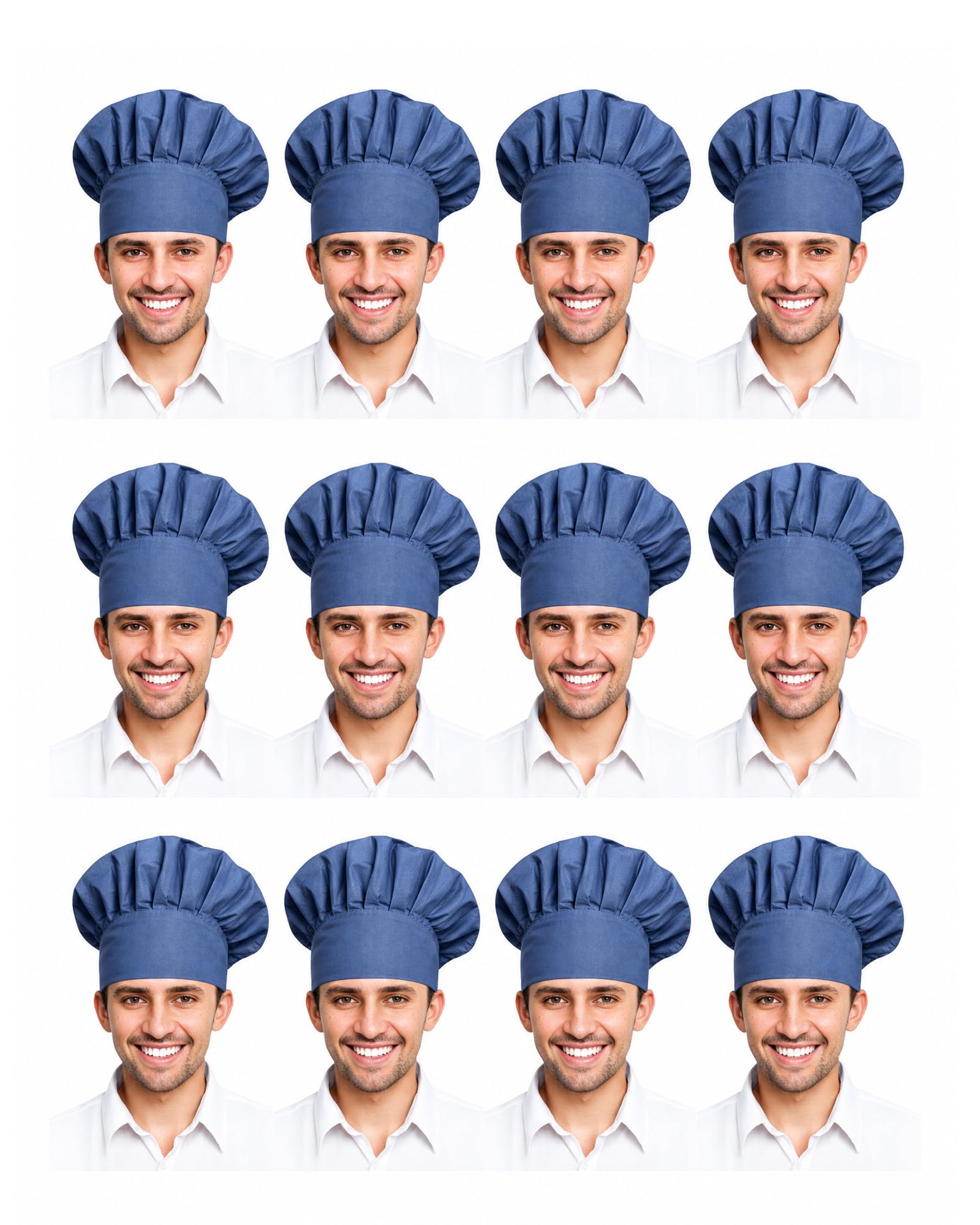 Xeoxarel Chef Hat for Men/Women, Baker Kitchen Cooking Cap