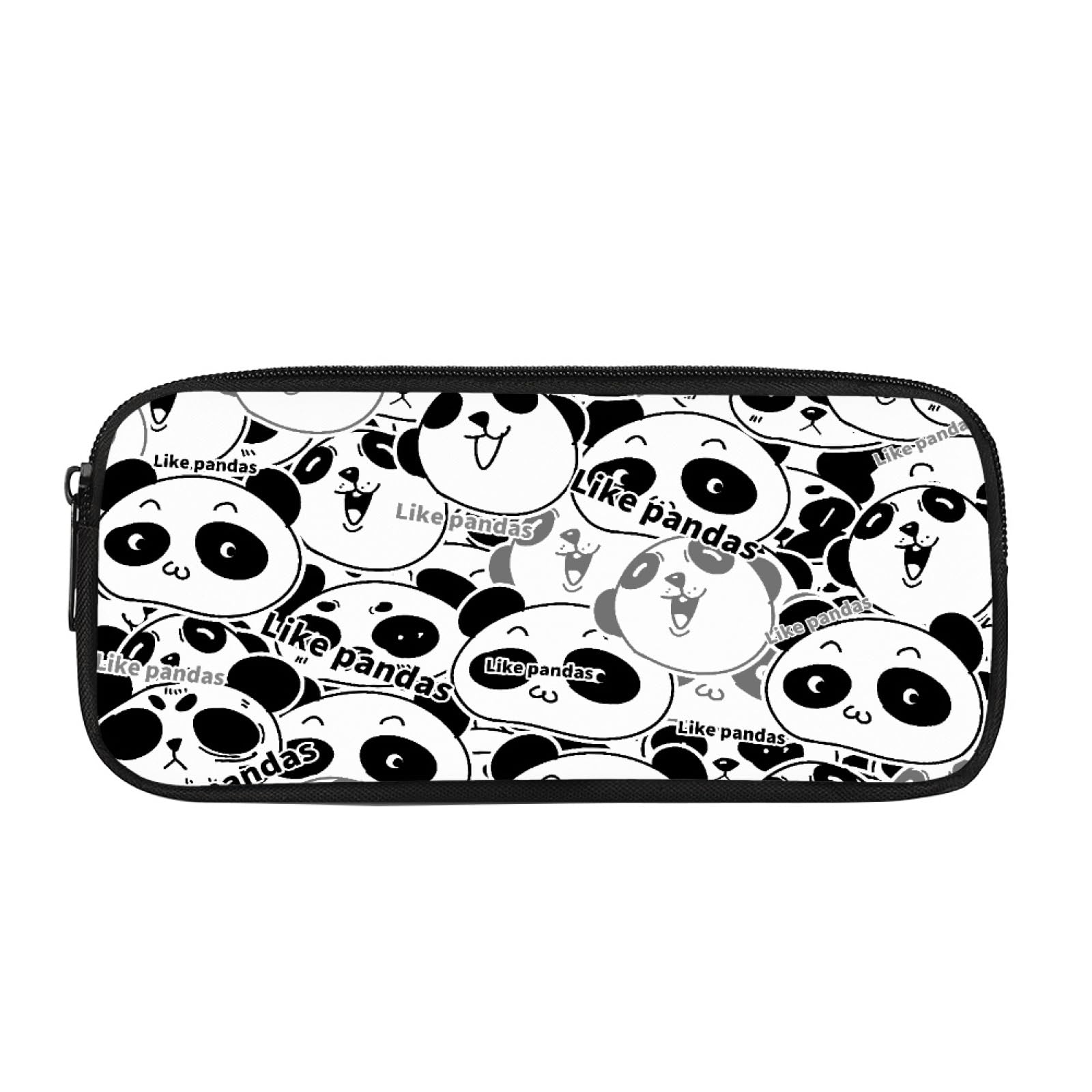Coloranimal Cute Panda Pencil Case Pouch for Kids Pencil Case Bag for Girls Pencil Box School Supplies Aesthetic Boys Pen Case for School — image 1