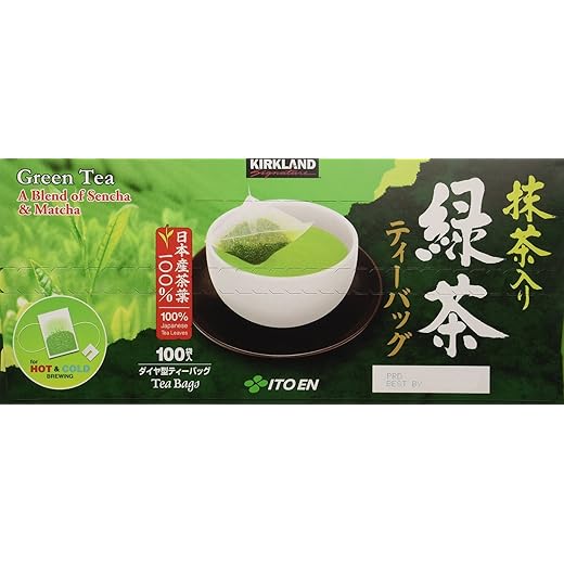 Kirkland Ito En Matcha Blend Japanese Green Tea, 100 ct