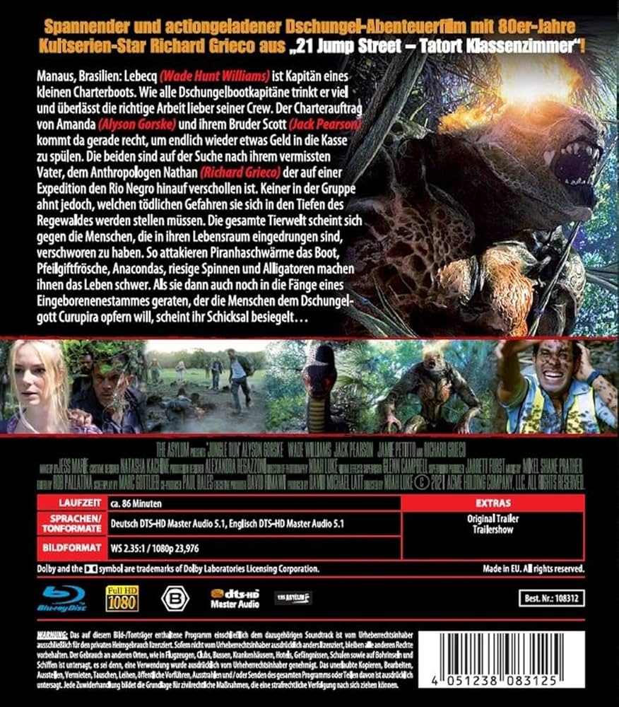 Amazon.co.jp | Jungle Run DVD・ブルーレイ