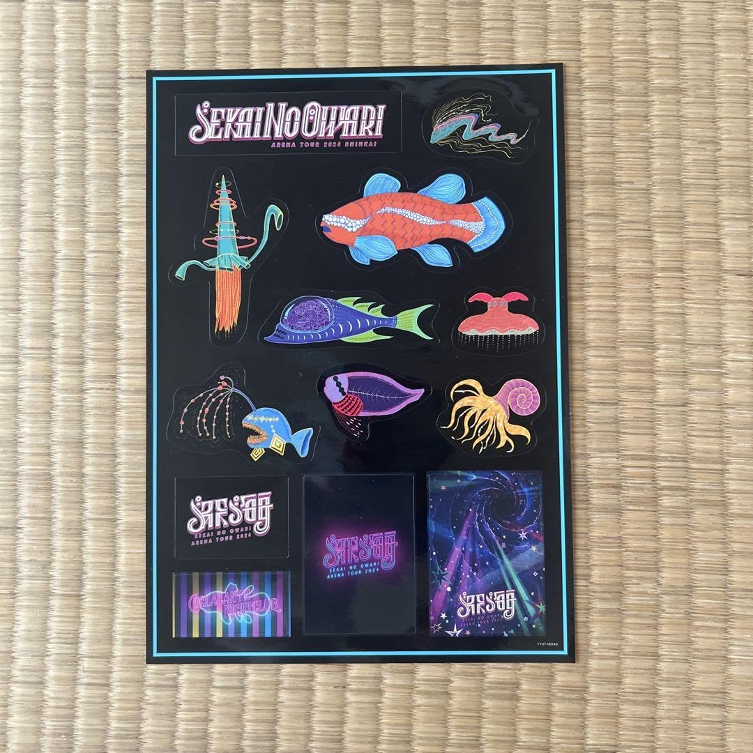 Amazon | SEKAI NO OWARI 深海 キャラクターステッカーシート | シール