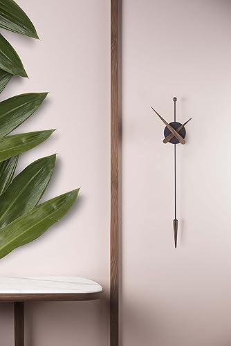 Miniatura 6 de NOMON Wall Clock Design PTANN, Black, Dark Brown (Walnut), Light Brown (Oak), Design