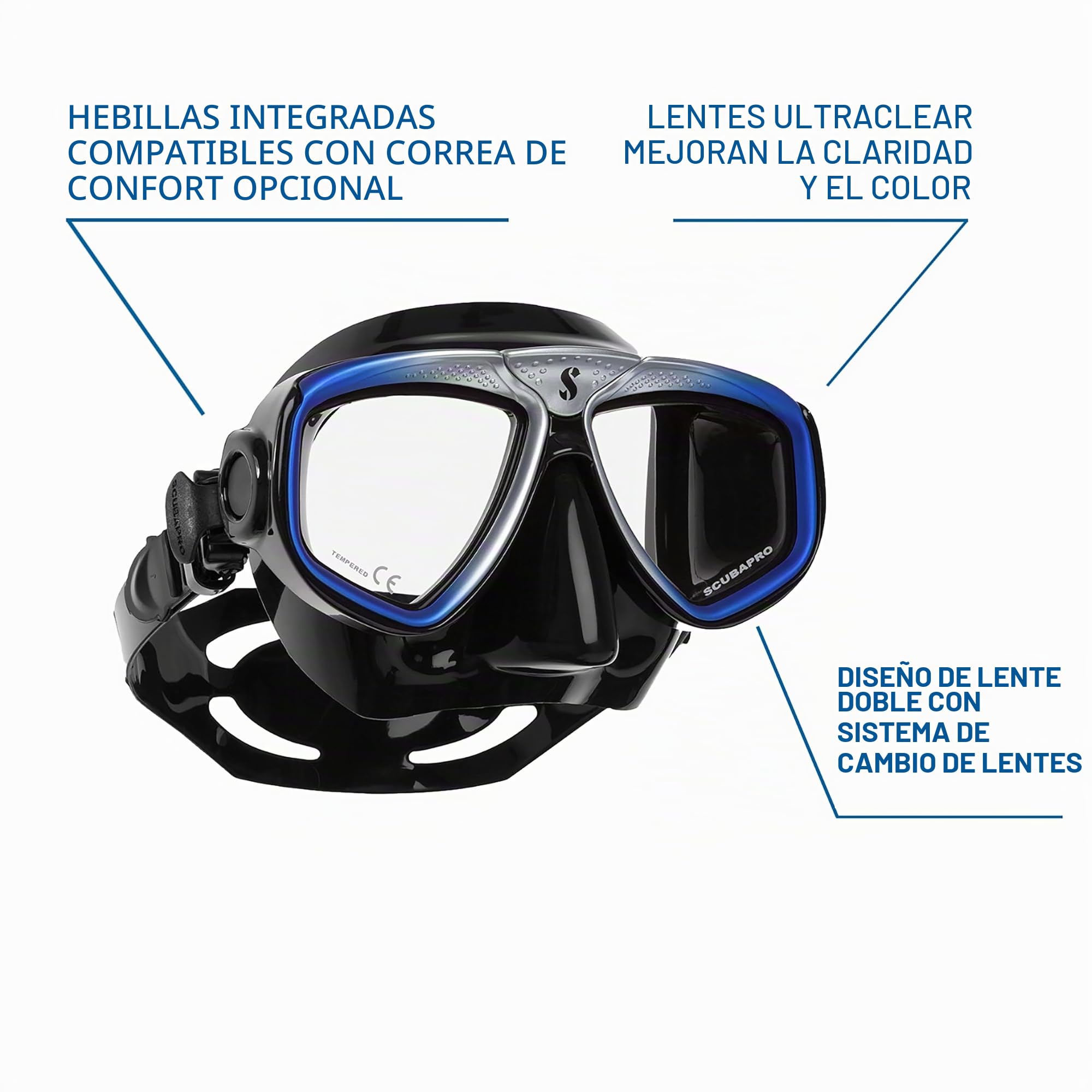 Máscara de Buceo Scubapro Zoom EVO