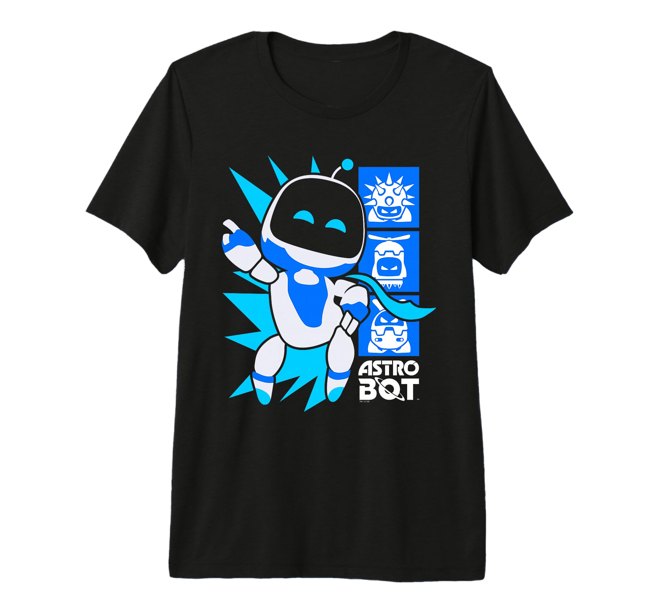 Astro Bot Rescue Mission Victory Pose Video Game Premium Tri-Blend T-Shirt