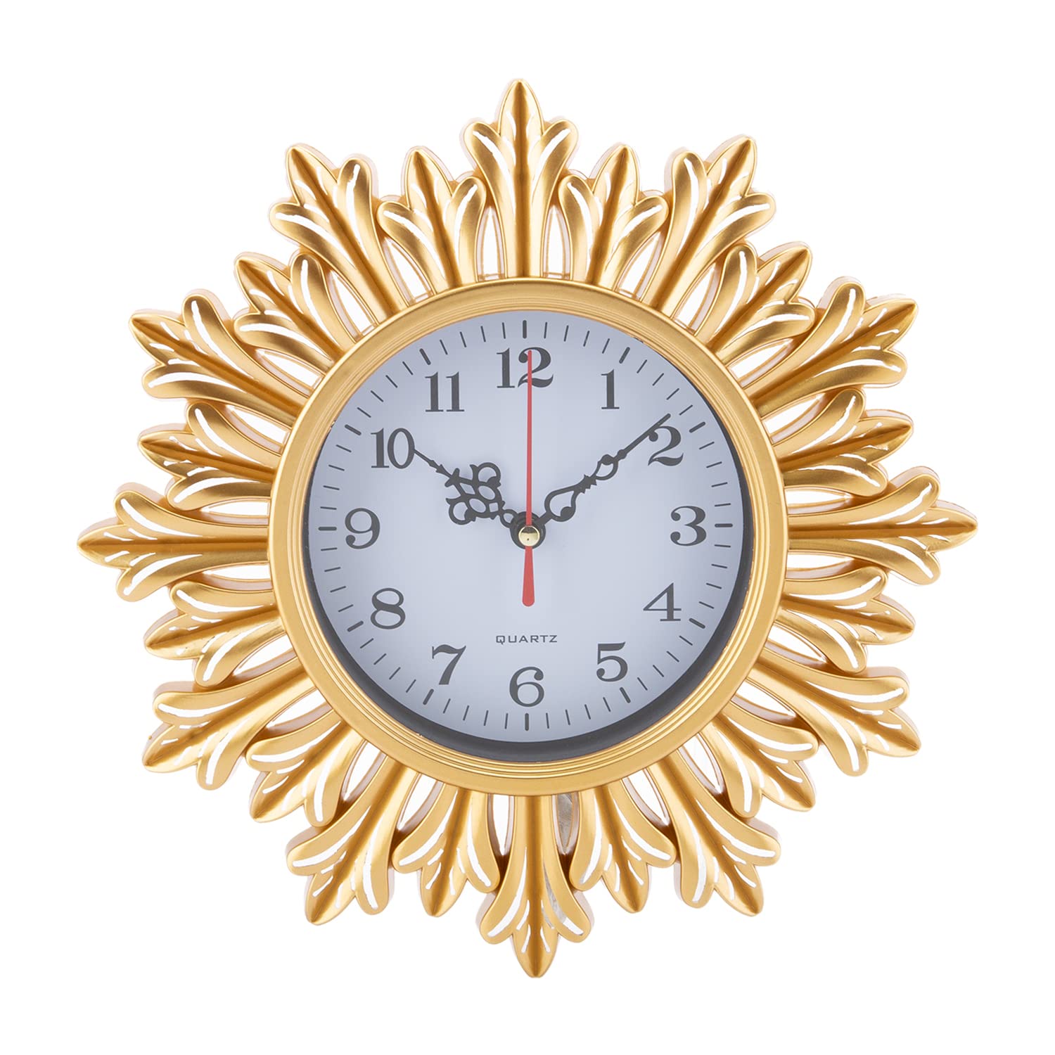 AKDC Wall Clock L(27Cm) Xw(4Cm) Xh(28Cm) Golden