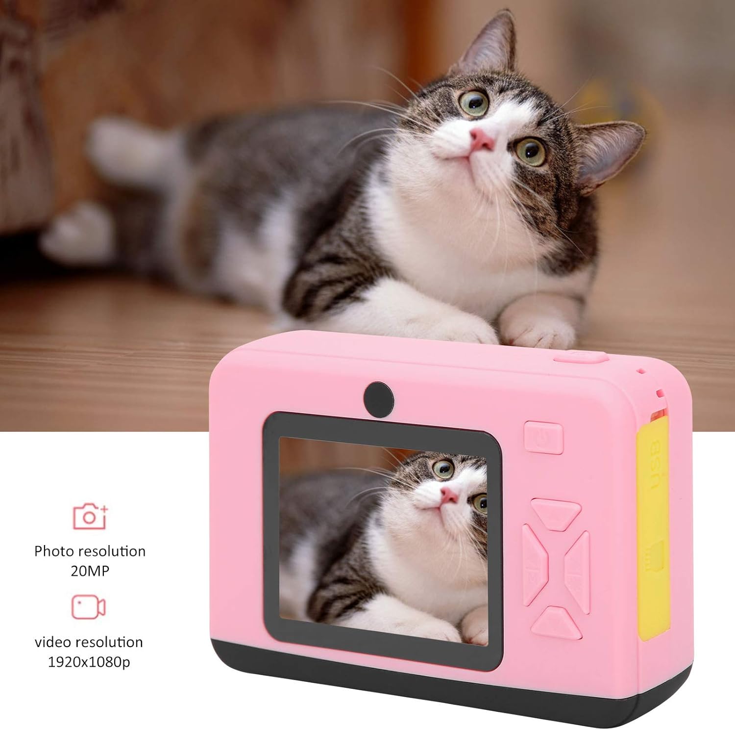 children camera 2 inch 20mp hd children digital camera ips screen anti%e2%80%91drop video recording camera camera children video camera gift for for c