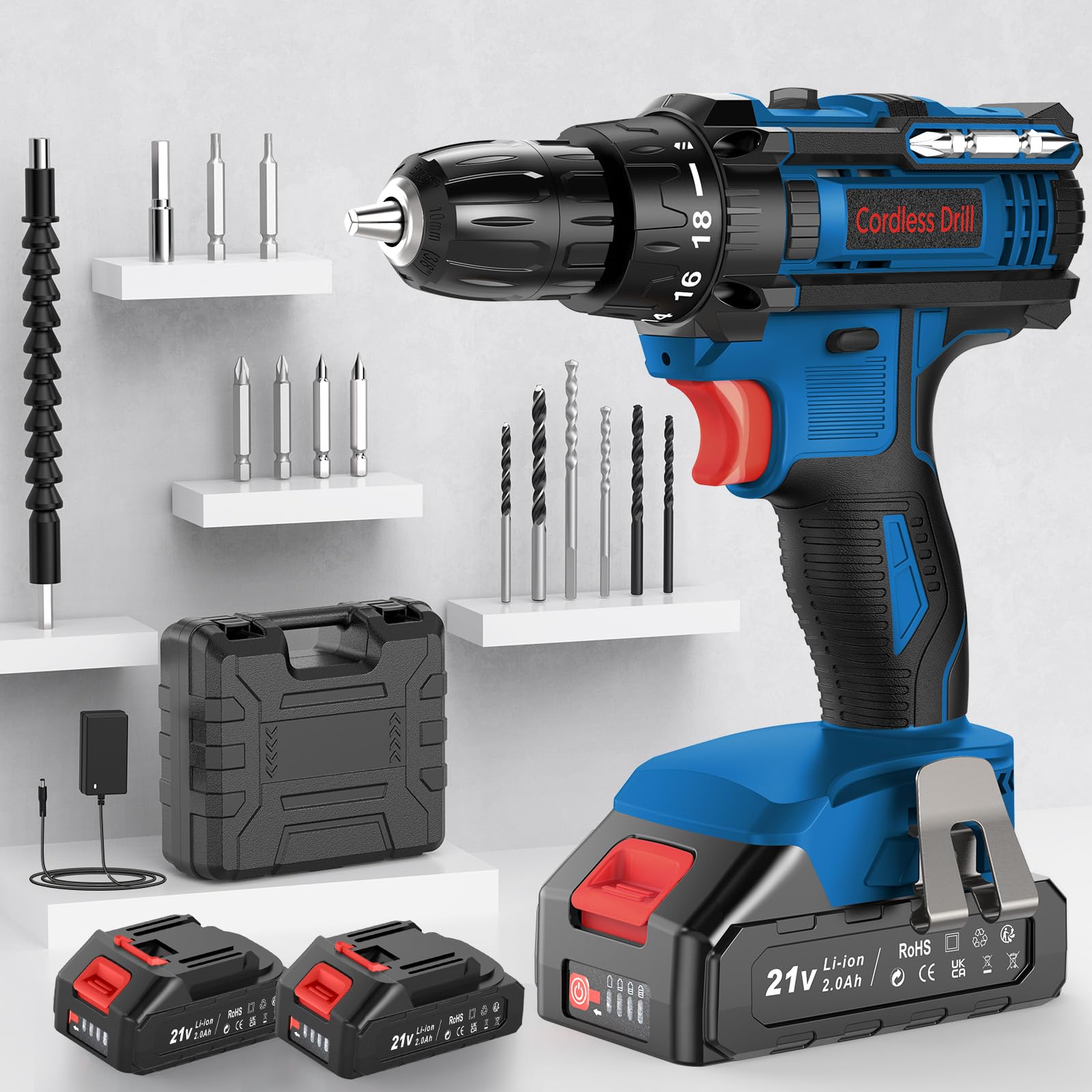 Cordless Drill Driver 21V