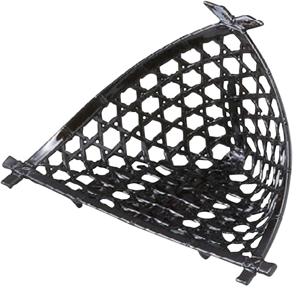 Yamasita Craft 11601330 Triangle Basket, Brown Pearl, 9.5 x 5.8 x 5.4 inches (24.2 x 14.7 x 13.7 cm)