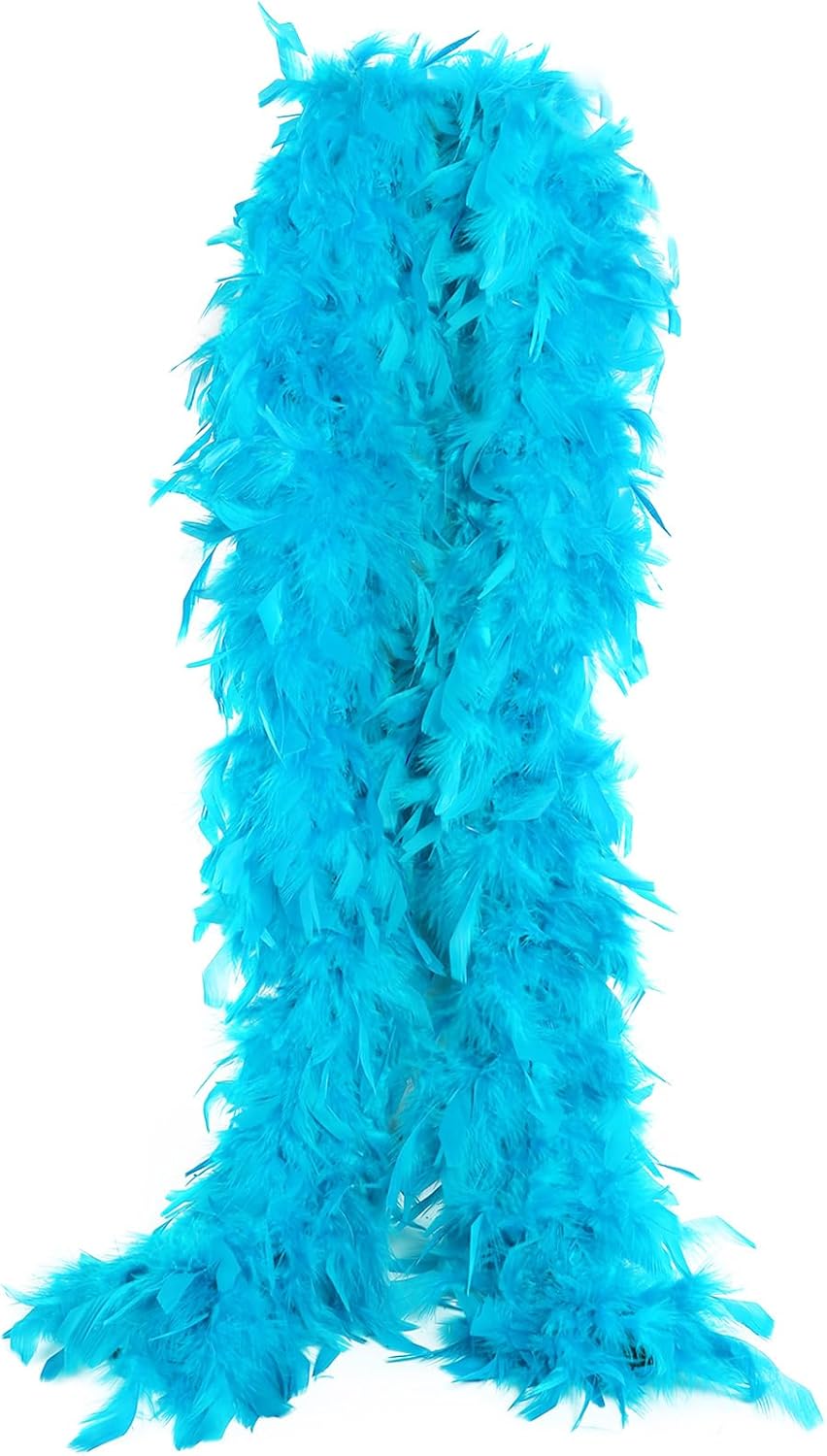 THARAHT Chandelle Feather Boa 19 Color-38g/55g100g 2Yard Dancing Wedding Party Halloween Costume Decoration Feathers boa