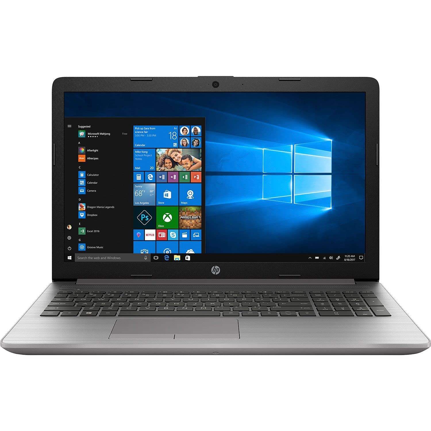 HP 255 G7 Laptop - Ryzen 5 3500U, 8 GB RAM, 256 GB SSD, AMD Radeon