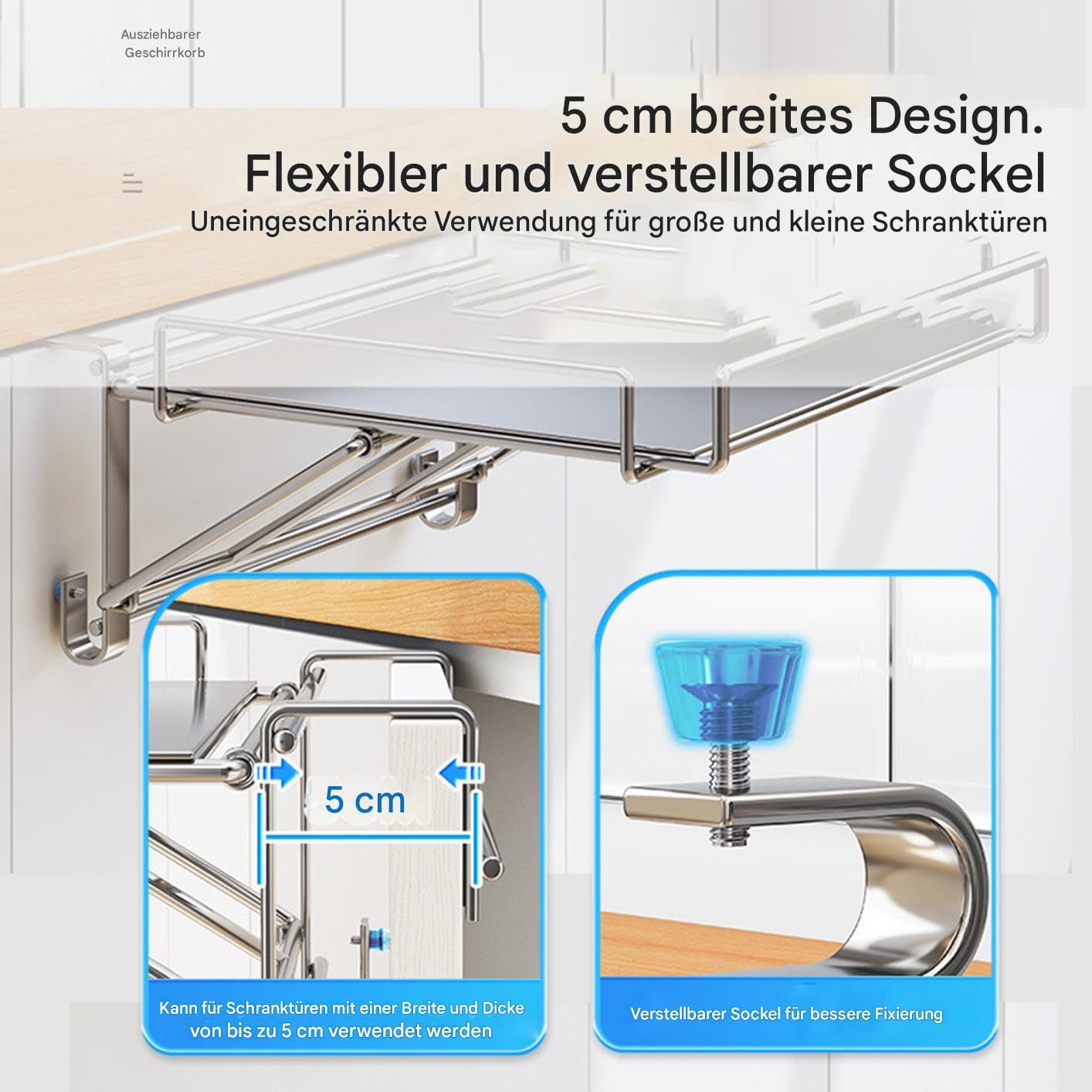 Organizador De Puerta De Armario Organizador Plegable de Puerta de Armario | Gancho para Estante y Colgador de Toallas para Platos Ollas Hogar Dormitorio Encimera Balcón