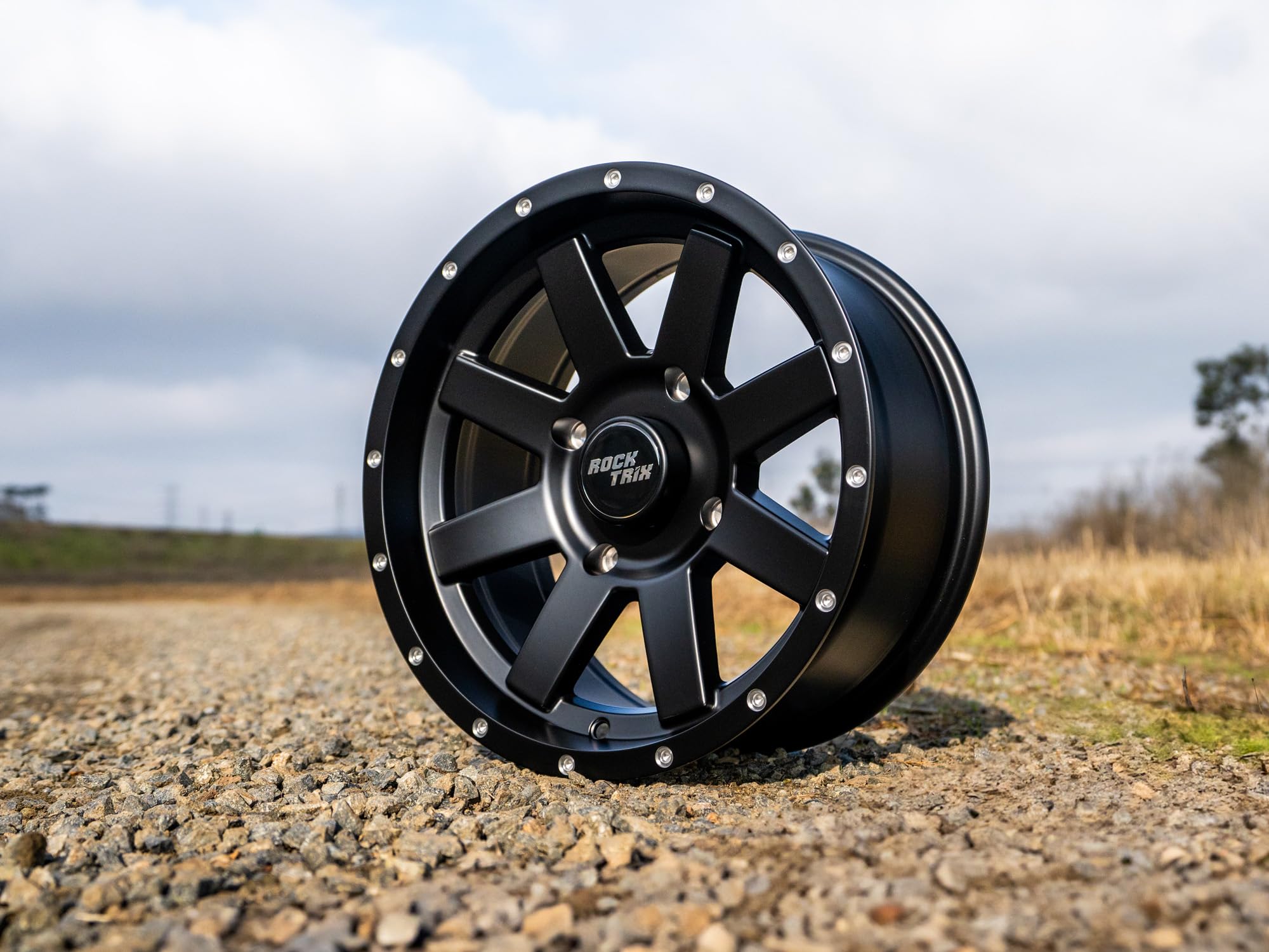 Amazon.com: RockTrix RT106 15in Wheel 15x7, 4x156 Bolt Pattern, 4+