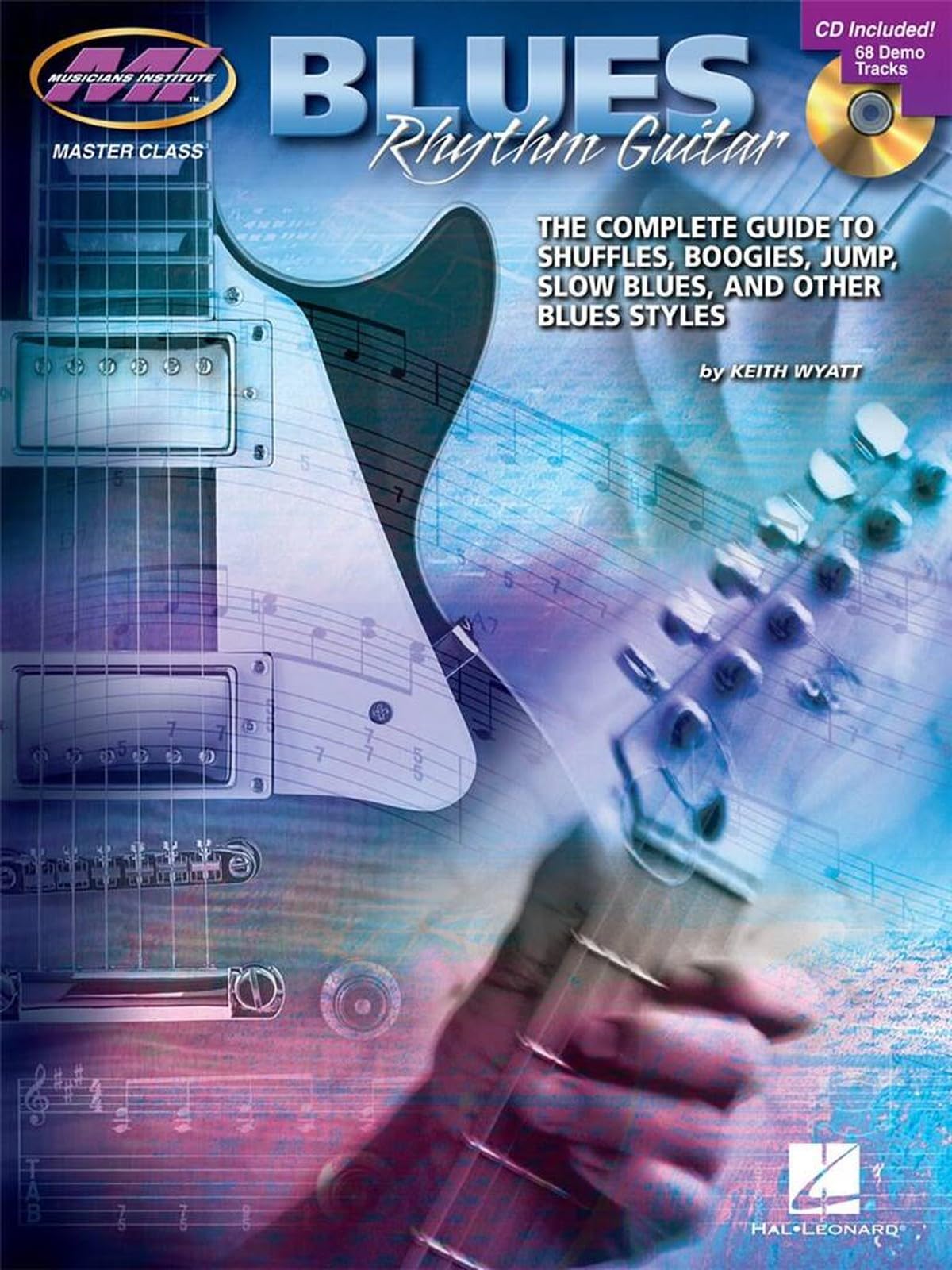 Blues Rhythm Gtr Tab BkCD Master Class by Keith Wyatt 9780793571284