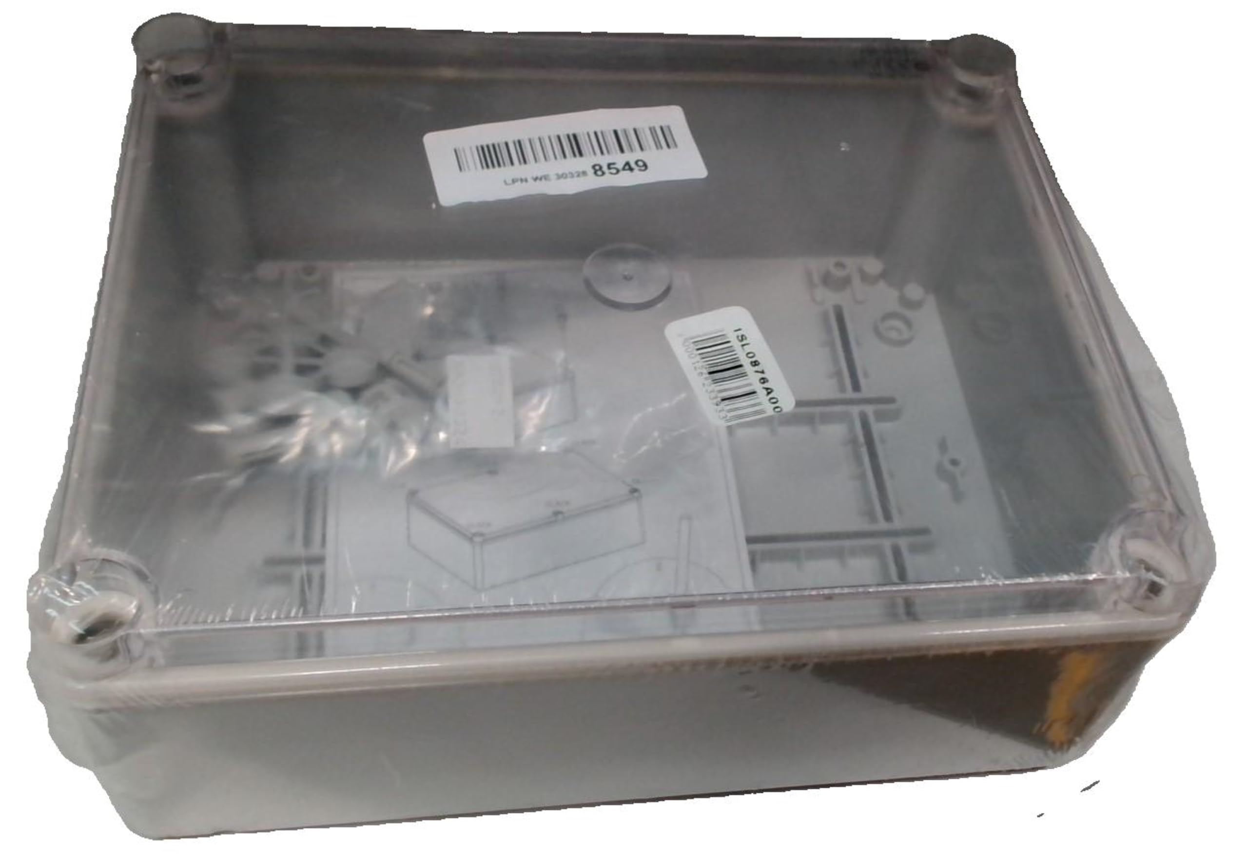 ABB ABB IP65 Junction Box • Fully Dust Sealed Enclosure • Waterproof Electric Cable Connector Unit • Shockproof Adaptable Indoor/Outdoor Box • 220 x 170 x 80mm