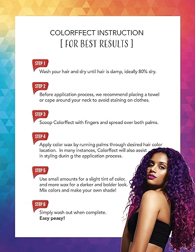 Miniatura 4 de Magic Collection Colorffect Neon - Cera para teñir el cabello (rosa neón)